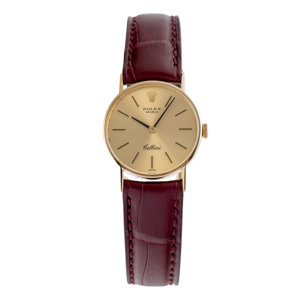 Rolex Cellini 18 ct gold manual winding women's watch 3810 Vintage  [2503751]
