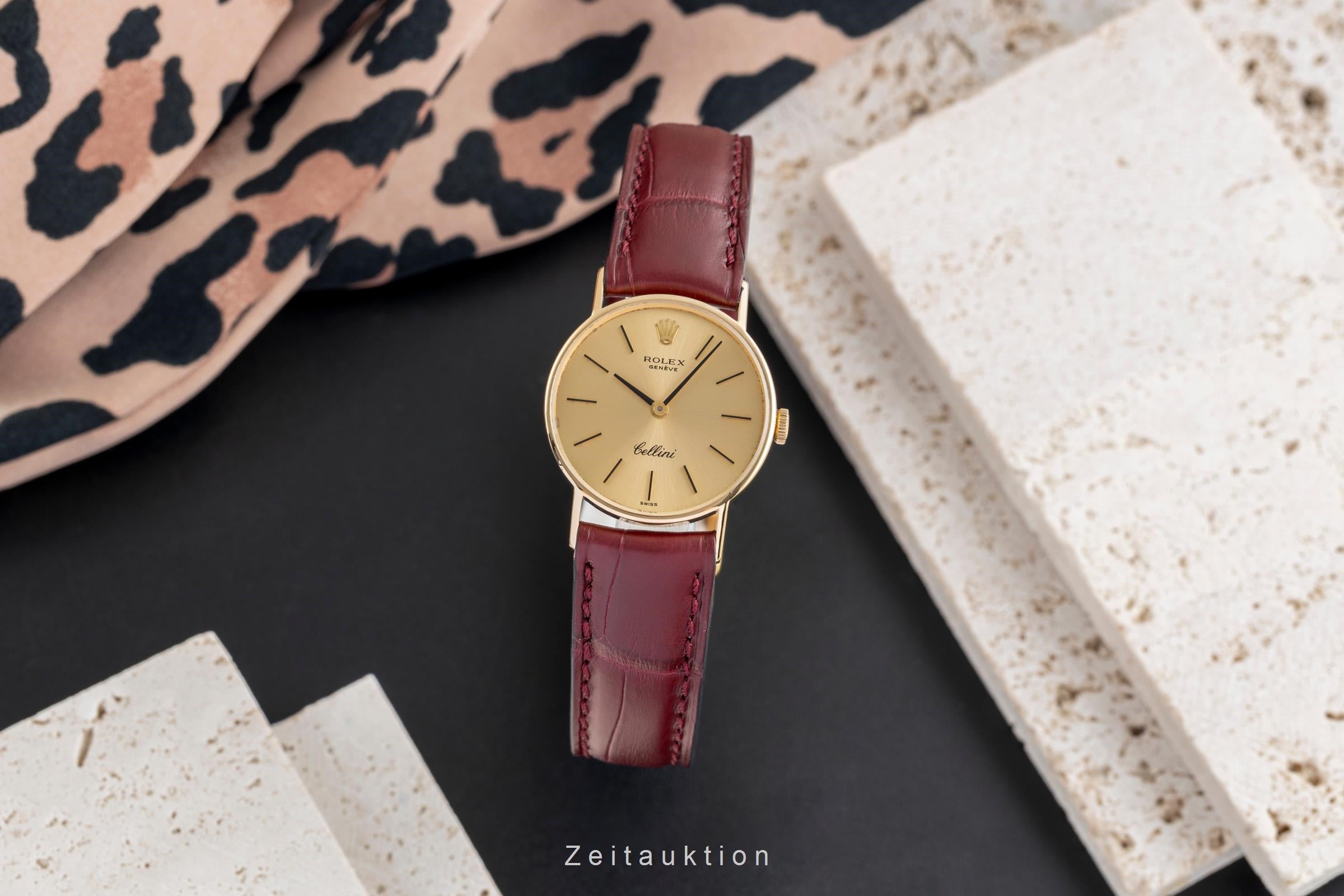 Rolex Cellini 18 ct gold manual winding Kal. 1600 Ref. 3810