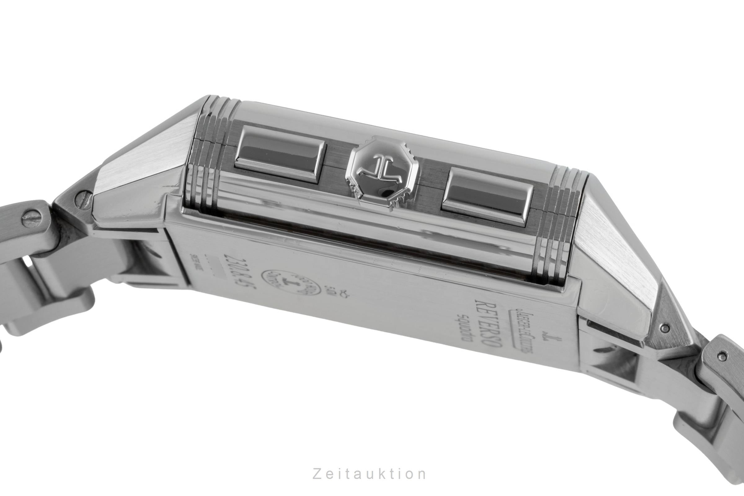 Jaeger LeCoultre Reverso chronographe acier automatique montre pour hommes Q7018120 , 230.8.45  [2503755]