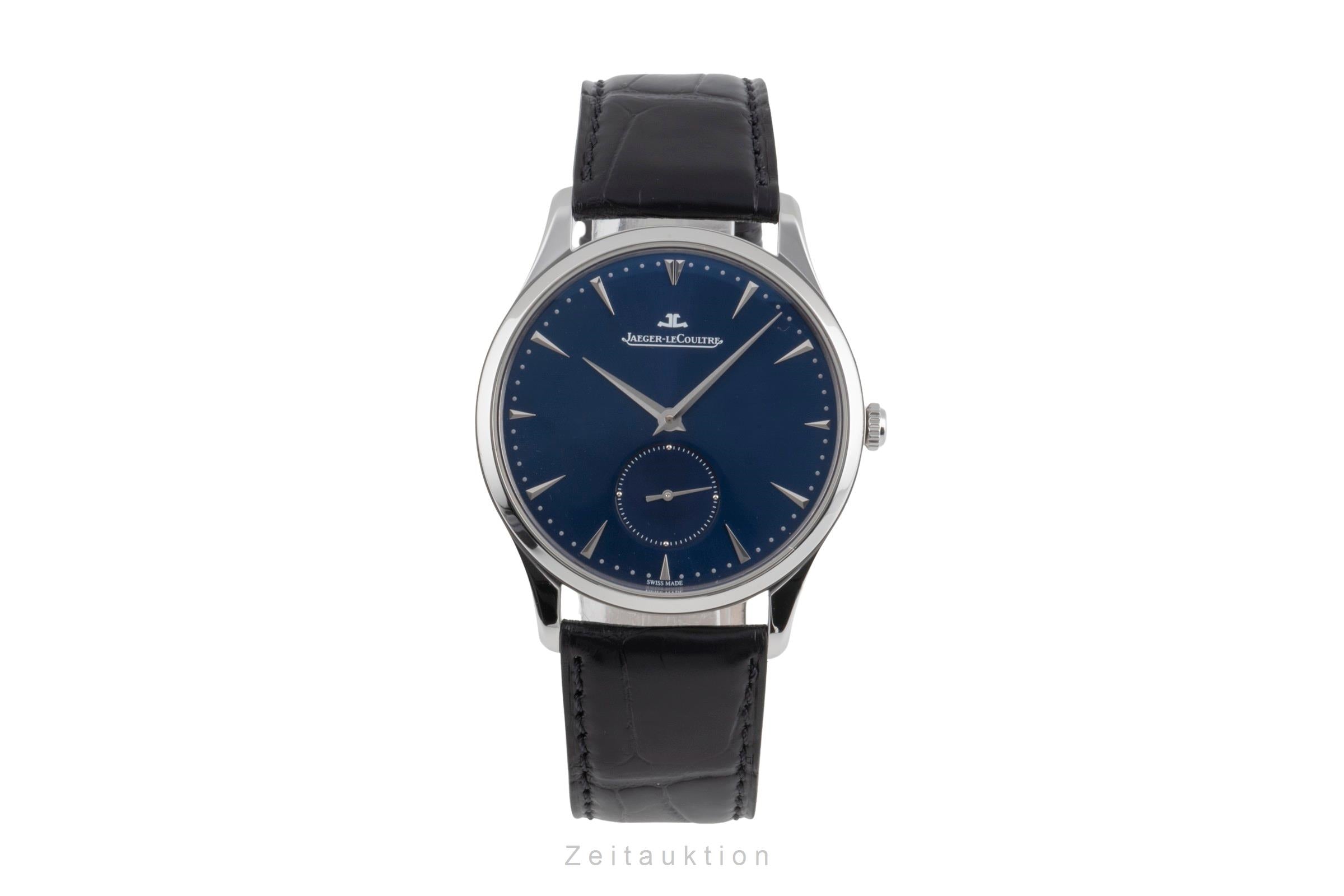 Jaeger LeCoultre Master Ultra Thin acero automático reloj para caballeros Q1358480,  174.8.90.S LP: 10300EUR  [2503757]
