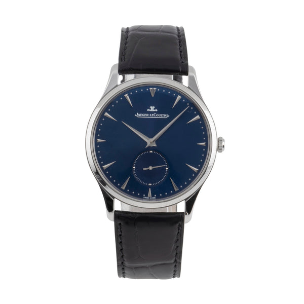 Jaeger LeCoultre Master Ultra Thin acero automático reloj para caballeros Q1358480,  174.8.90.S LP: 10300EUR  [2503757]