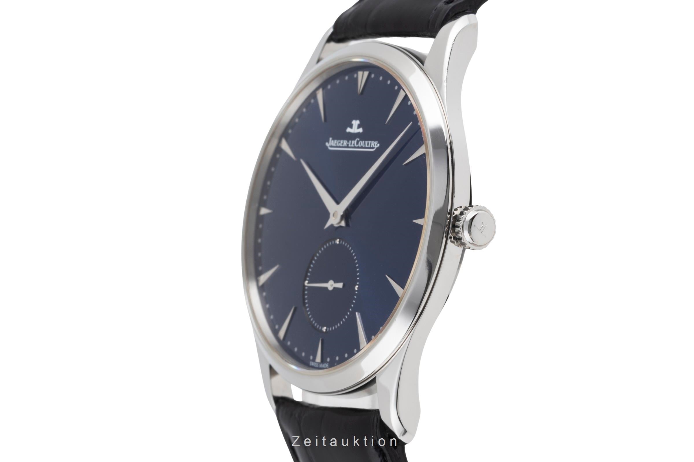 Jaeger LeCoultre Master Ultra Thin acero automático reloj para caballeros Q1358480,  174.8.90.S LP: 10300EUR  [2503757]