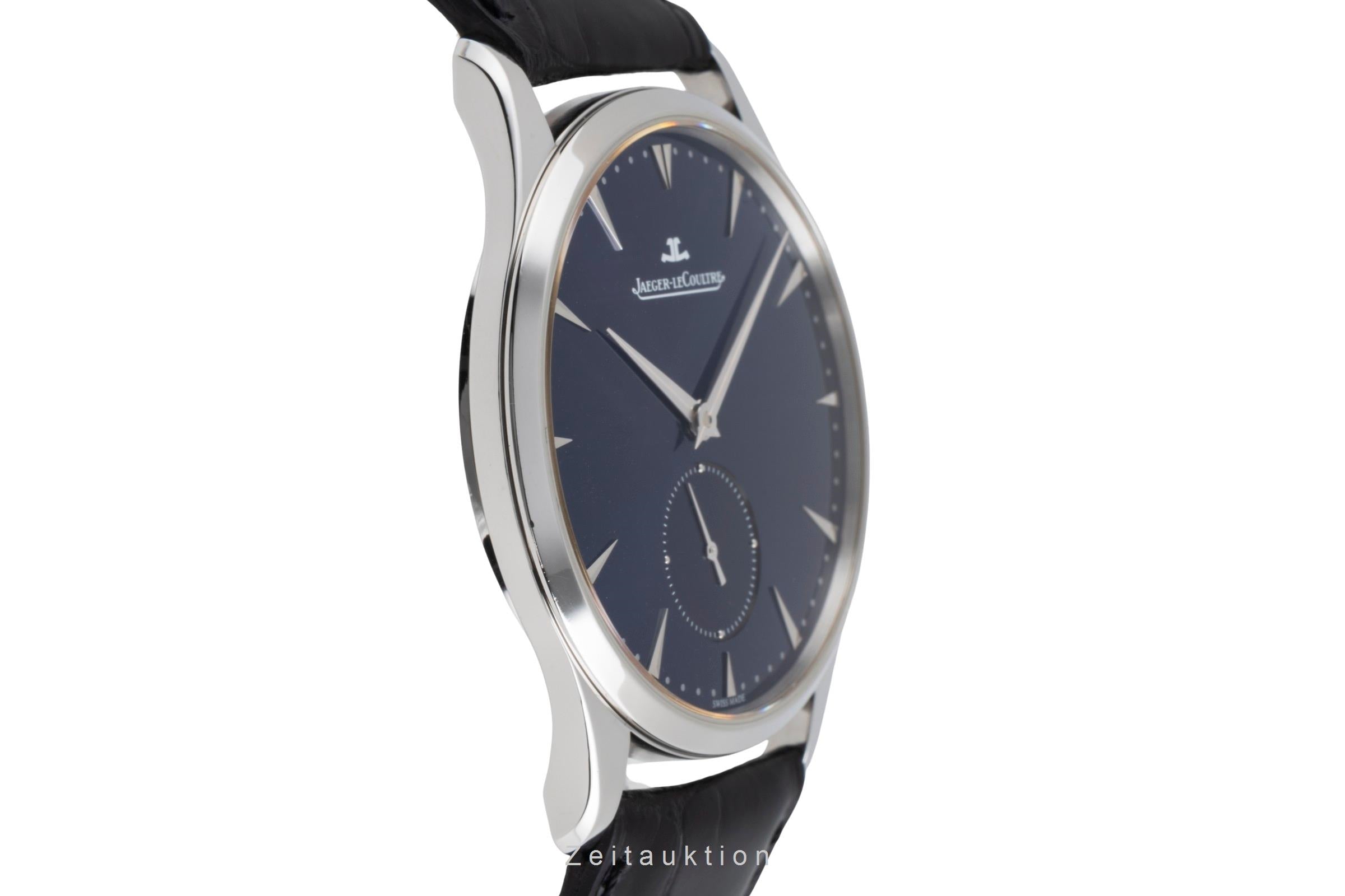 Jaeger LeCoultre Master Ultra Thin acero automático reloj para caballeros Q1358480,  174.8.90.S LP: 10300EUR  [2503757]