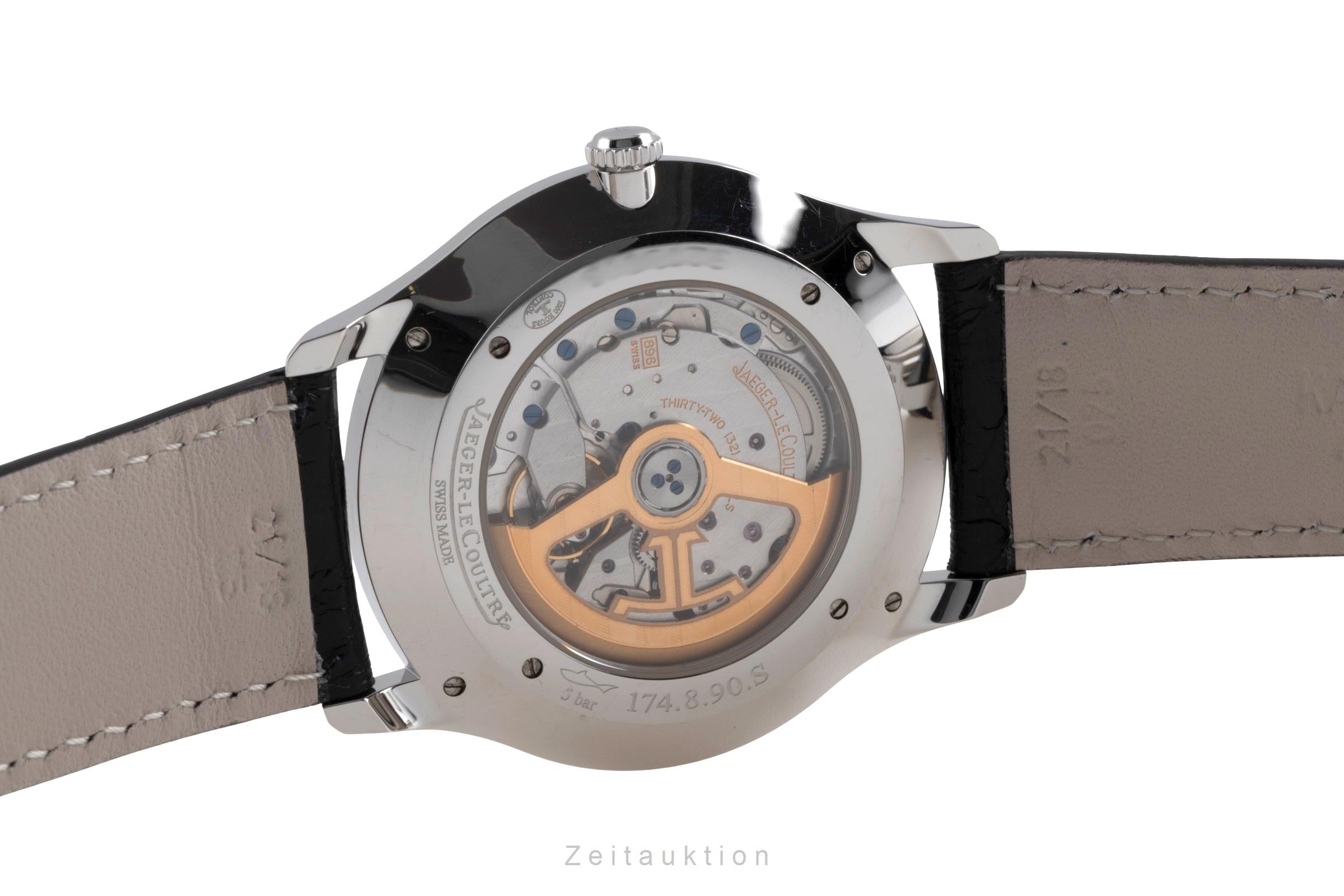 Jaeger LeCoultre Master Ultra Thin acero automático reloj para caballeros Q1358480,  174.8.90.S LP: 10300EUR  [2503757]