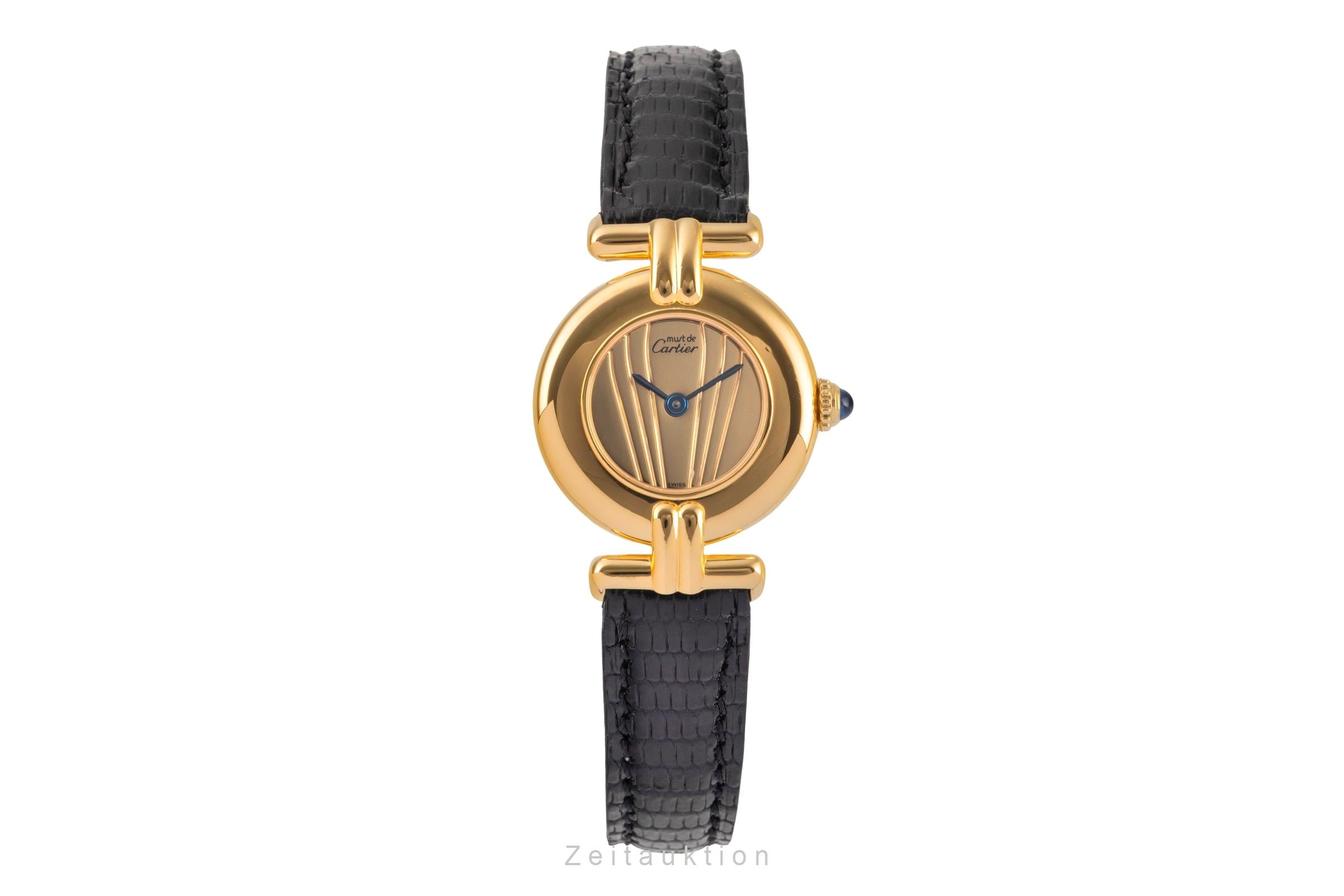 Cartier Colisée must de Cartier Lady Vermeil 925 Silber Damenuhr Ref. 590002 [2503758]