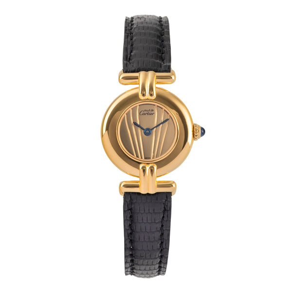 Cartier Colisée must de Cartier Lady Vermeil 925 Silber Damenuhr Ref. 590002 [2503758]
