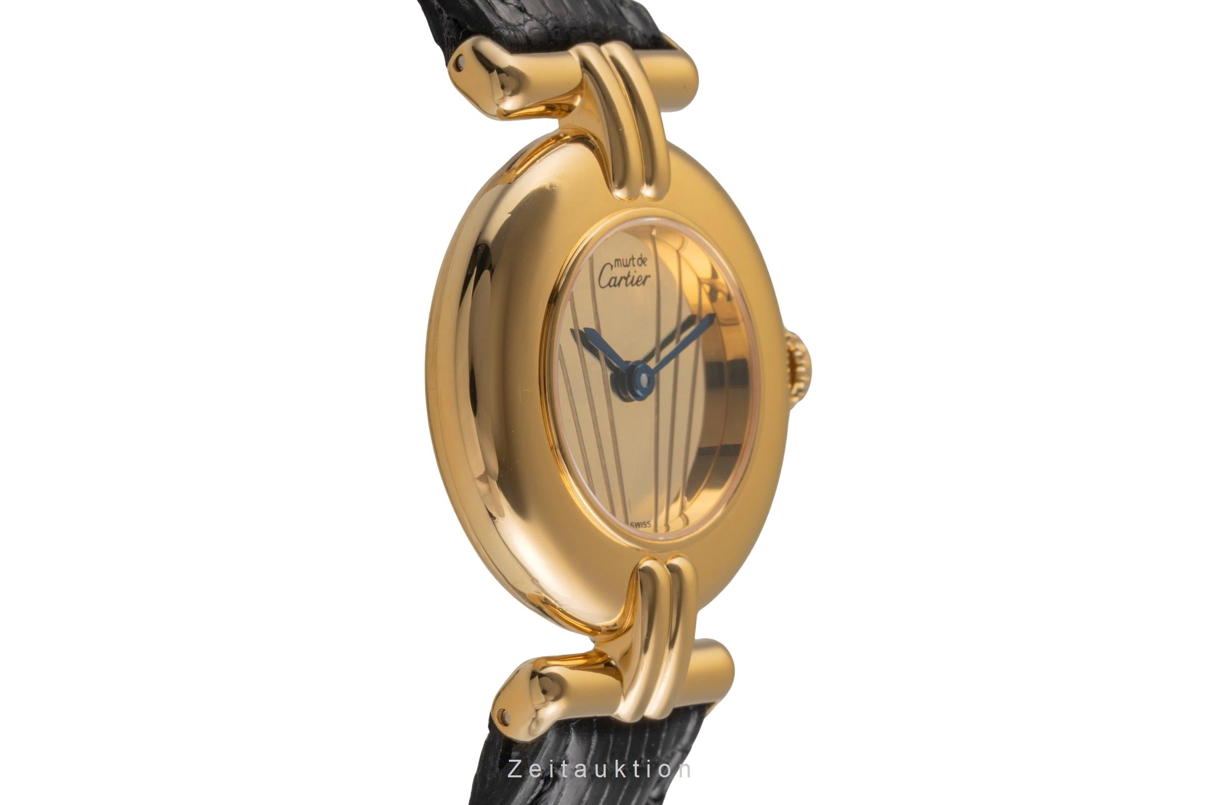 Cartier Colisée must de Cartier Lady Vermeil 925 Silber Damenuhr Ref. 590002 [2503758]
