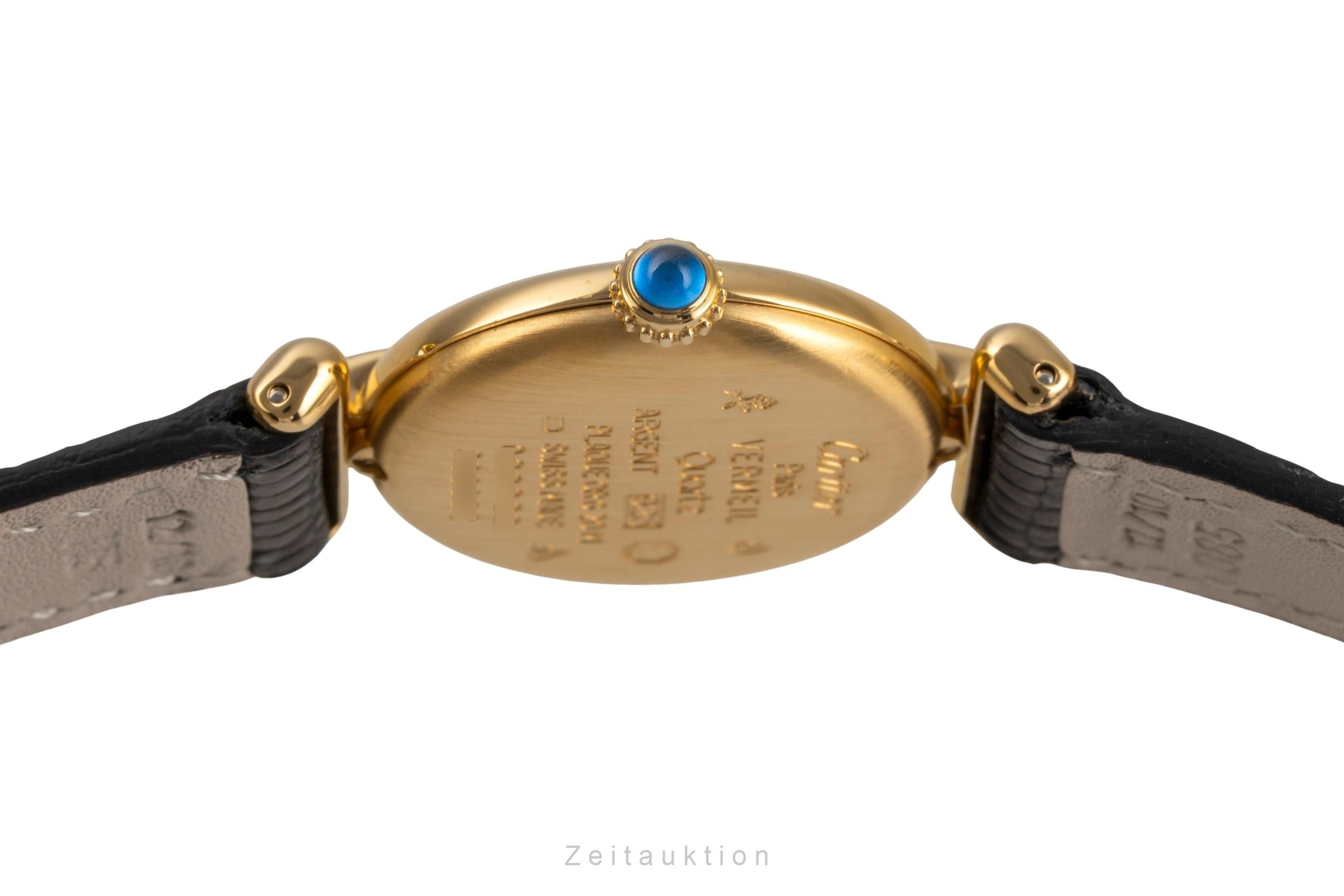 Cartier Colisée must de Cartier Lady Vermeil 925 Silber Damenuhr Ref. 590002 [2503758]
