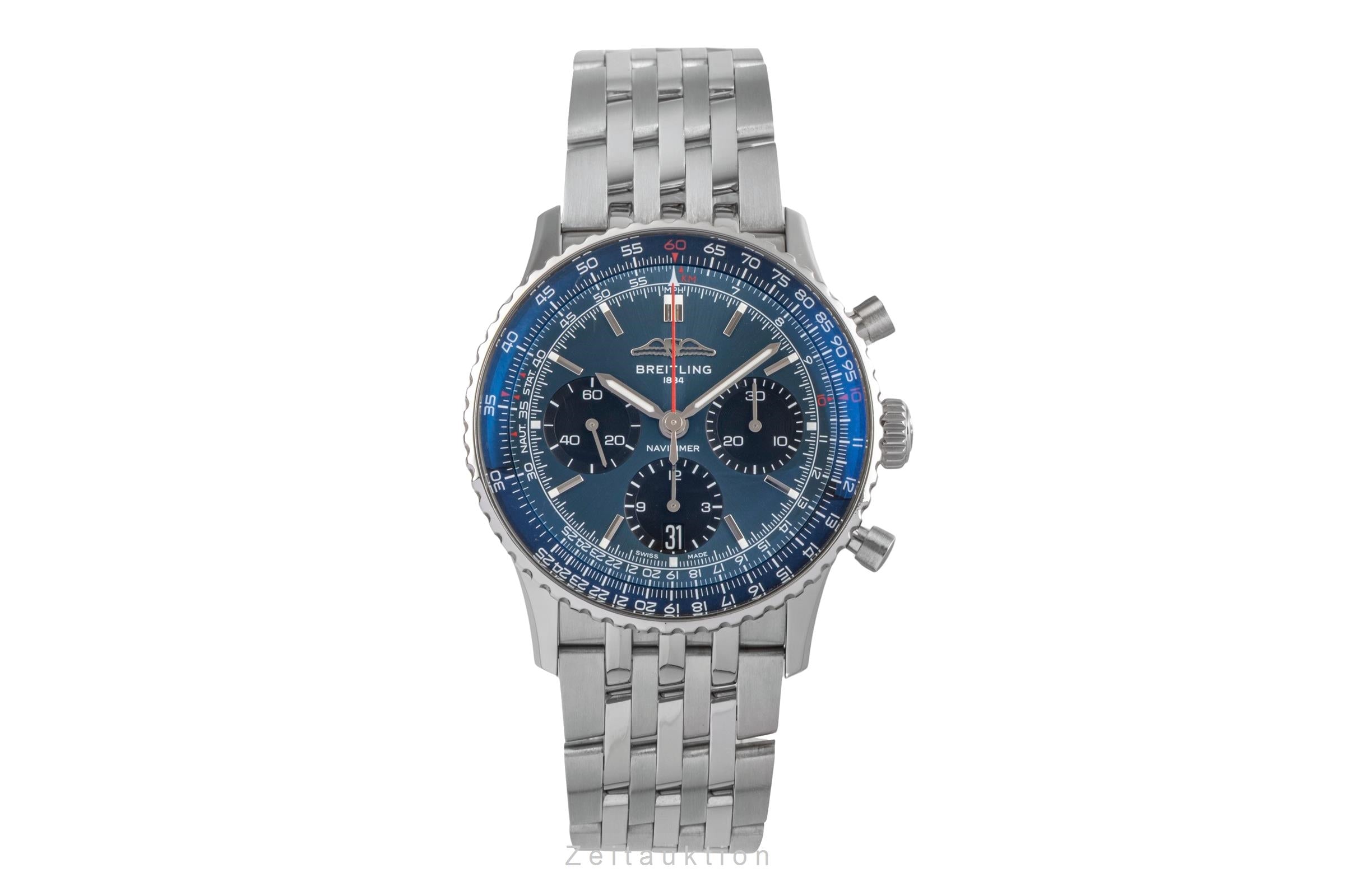 Breitling Navitimer 01 chronograph steel automatic men's watch AB0139241C1P1 LP: 9650EUR  [2503762]