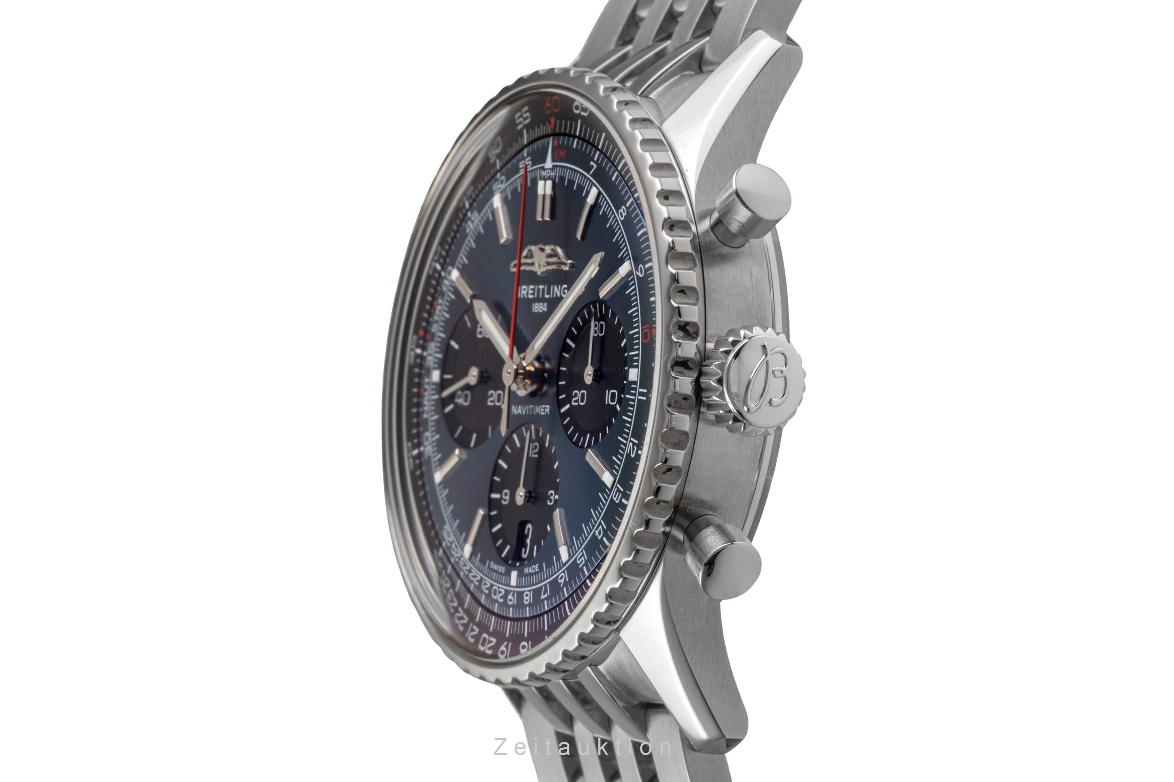 Breitling Navitimer 01 chronograph steel automatic men's watch AB0139241C1P1 LP: 9650EUR  [2503762]