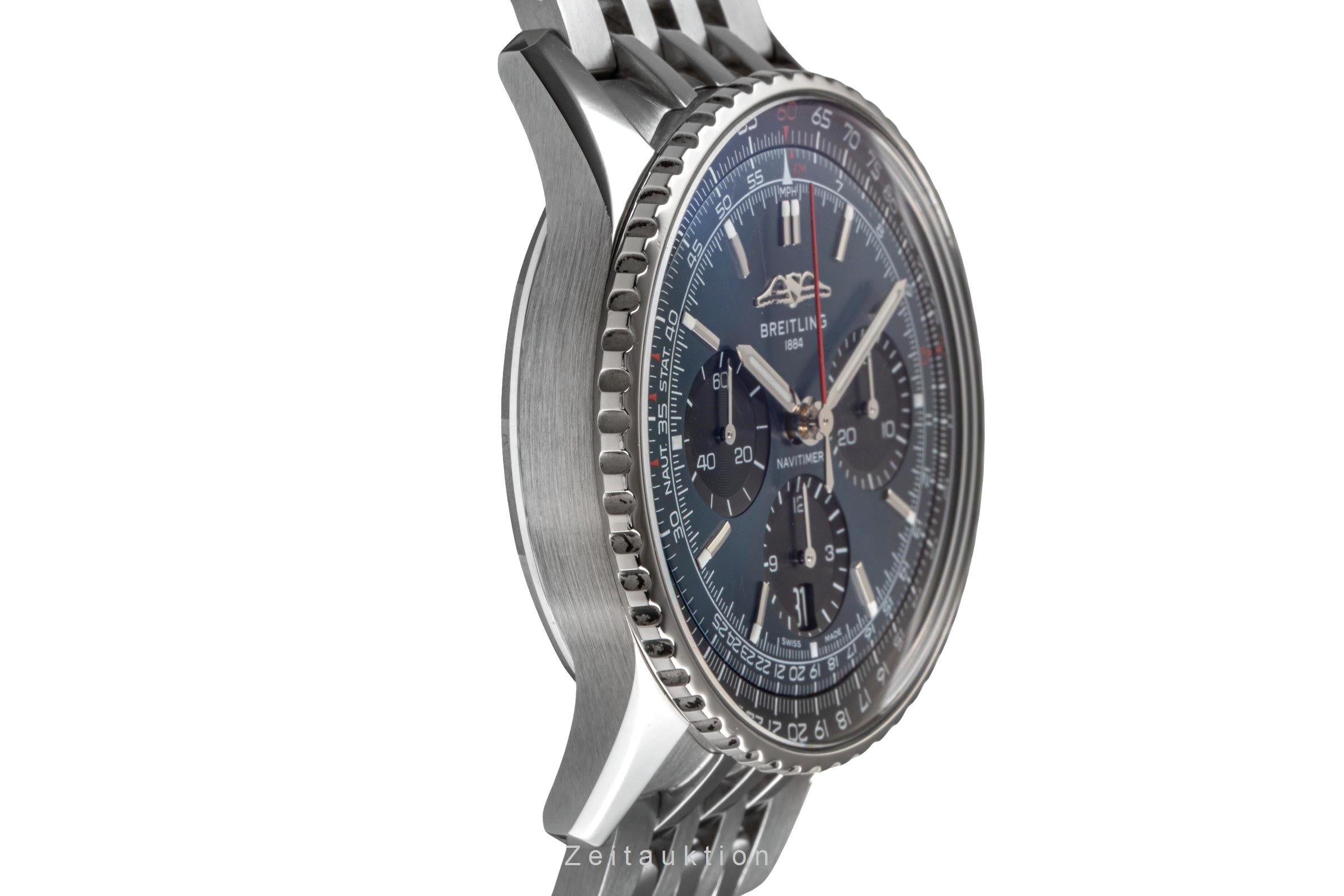 Breitling Navitimer 01 chronograph steel automatic men's watch AB0139241C1P1 LP: 9650EUR  [2503762]