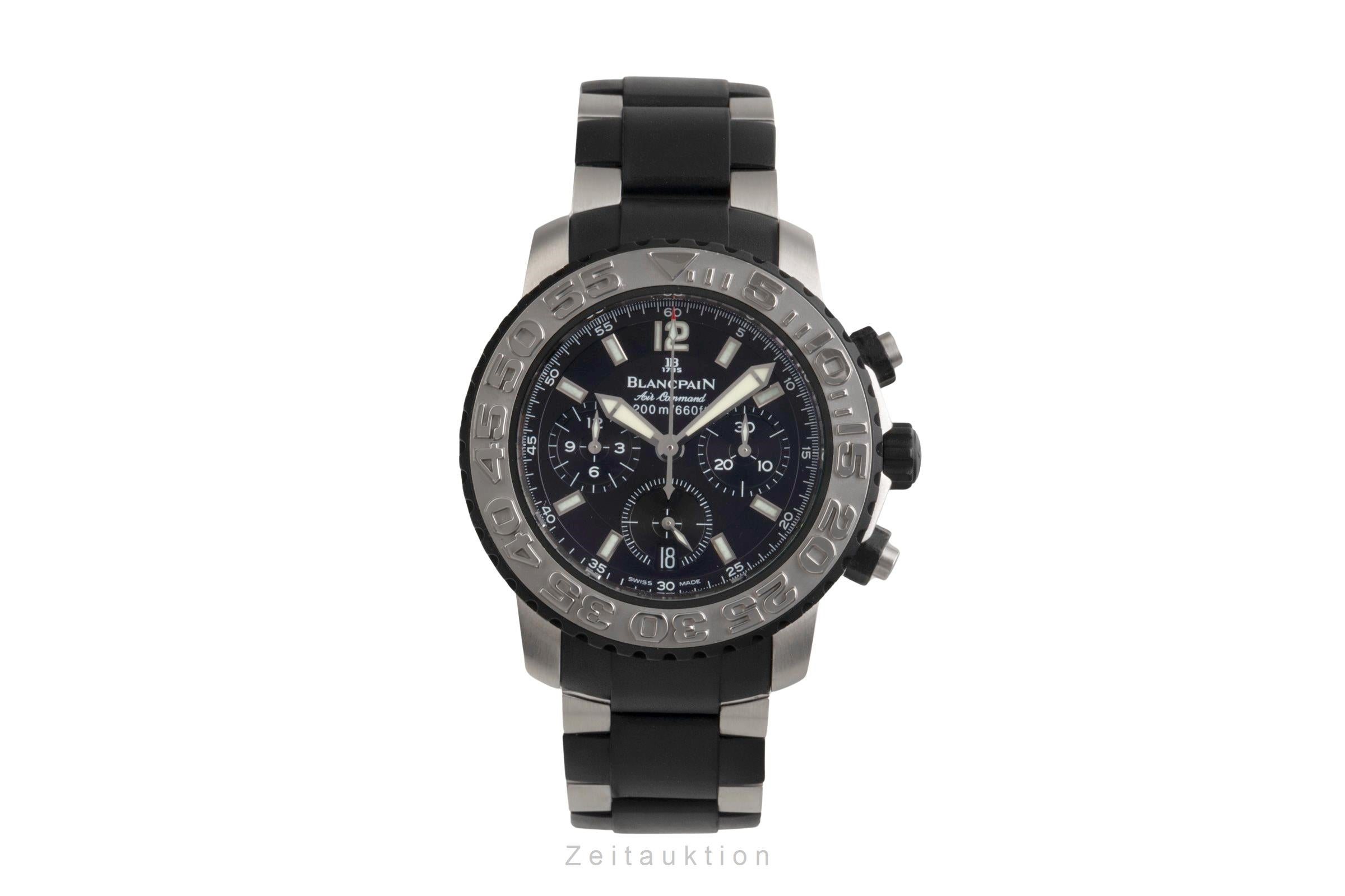 Blancpain Air Command cronógrafo acero automático reloj para caballeros 2285 F  [2503764]