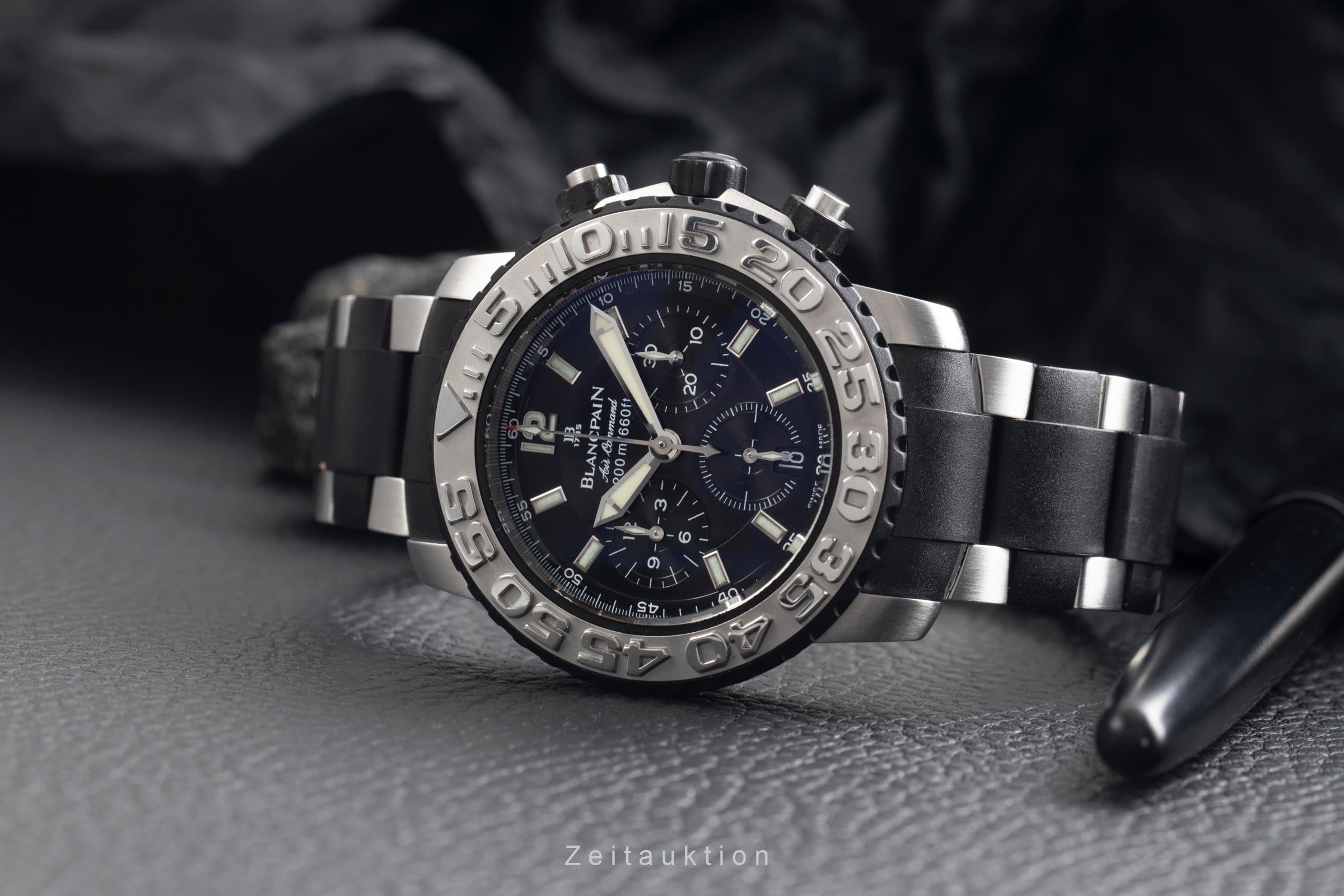 Blancpain Air Command cronógrafo acero automático reloj para caballeros 2285 F  [2503764]