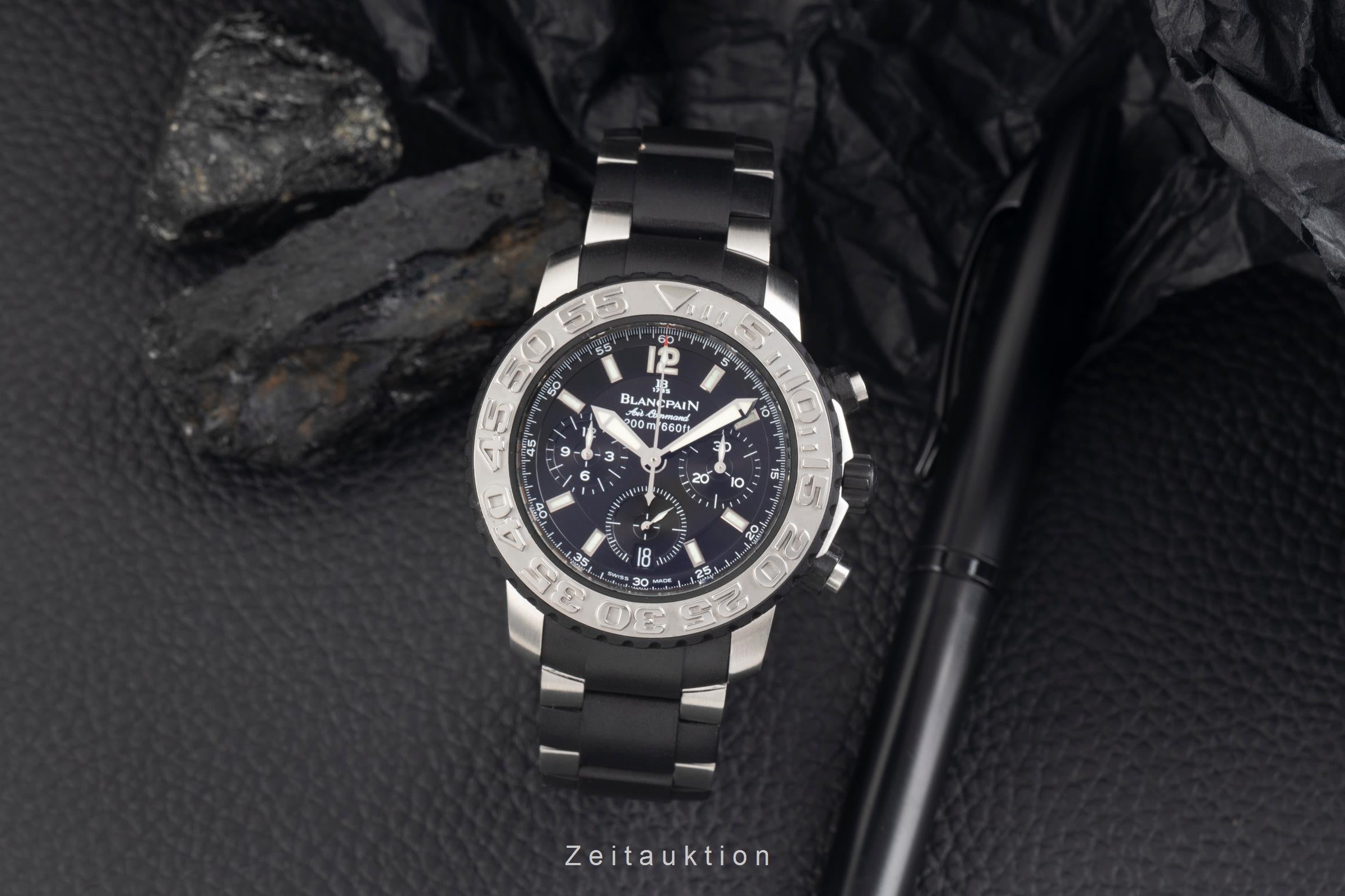 Blancpain Air Command cronógrafo acero automático reloj para caballeros 2285 F  [2503764]