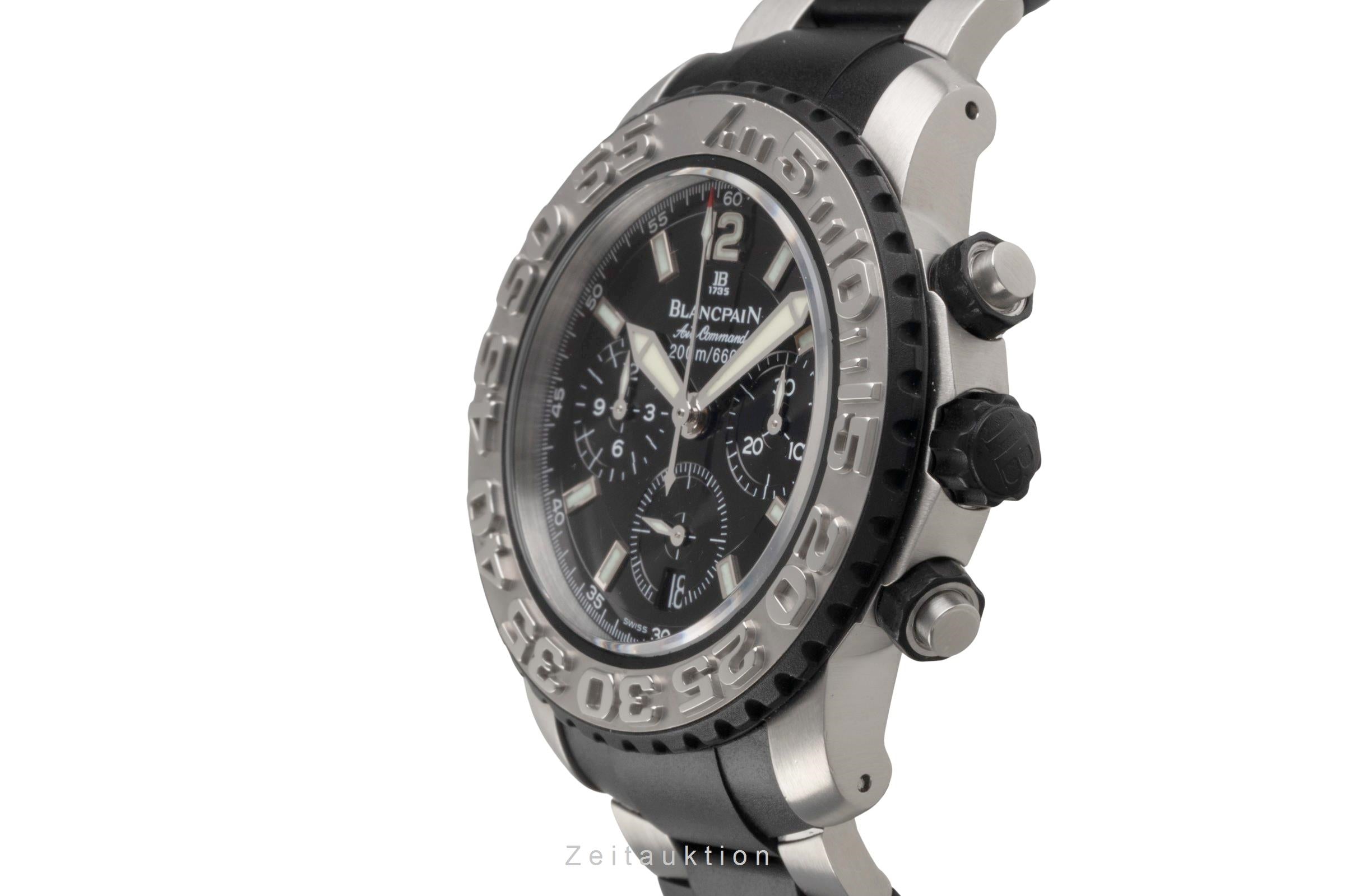 Blancpain Air Command cronógrafo acero automático reloj para caballeros 2285 F  [2503764]