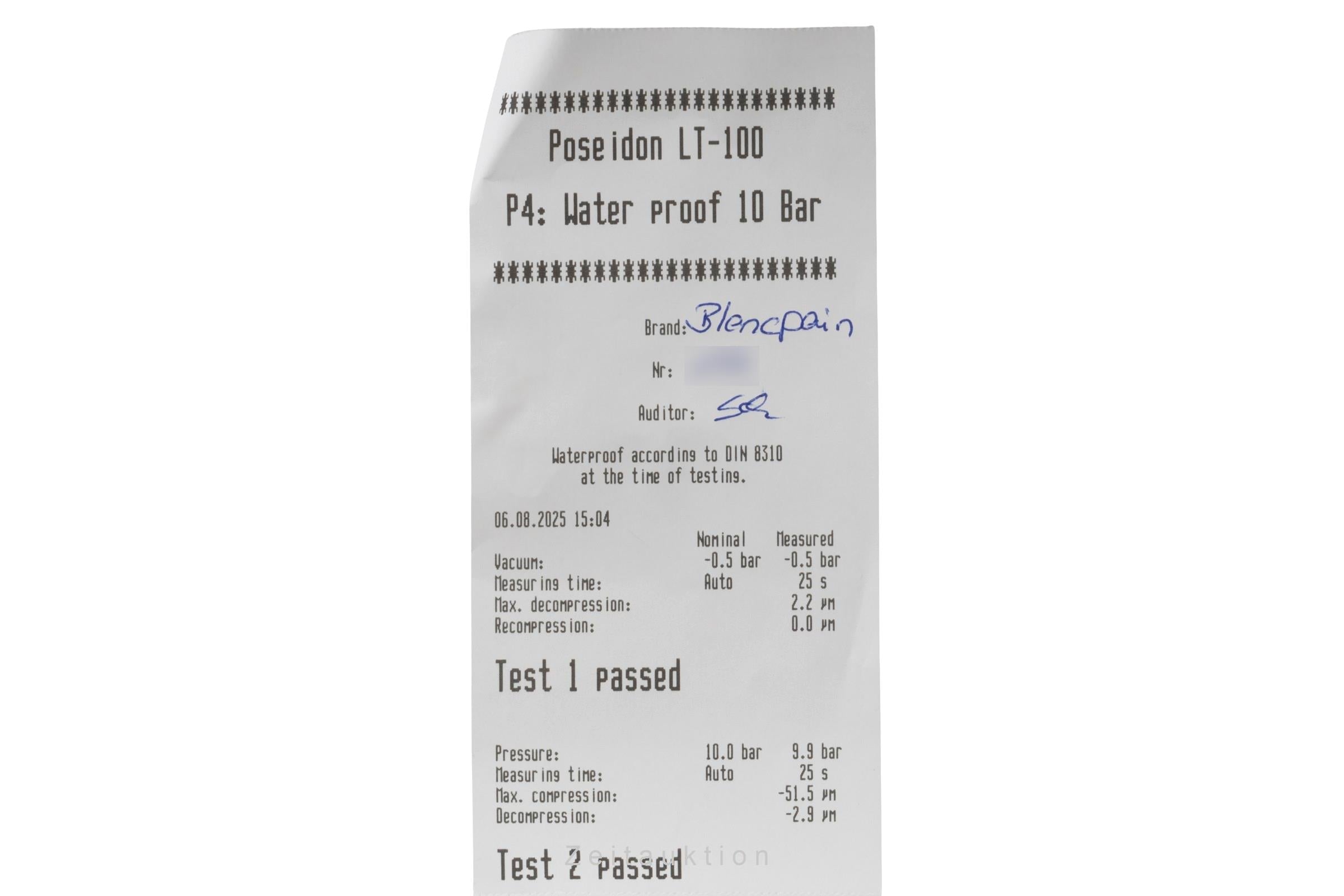 Blancpain Air Command cronógrafo acero automático reloj para caballeros 2285 F  [2503764]