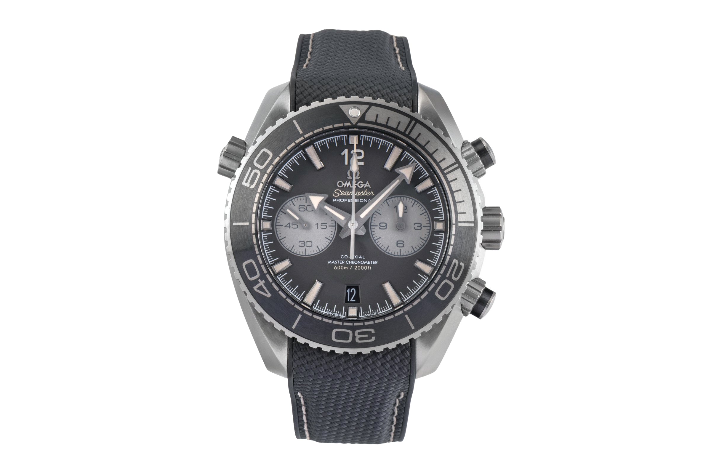 Omega Seamaster chronograph steel automatic men's watch 215.32.46.51.01.004 LP: 9800EUR  [2503765]