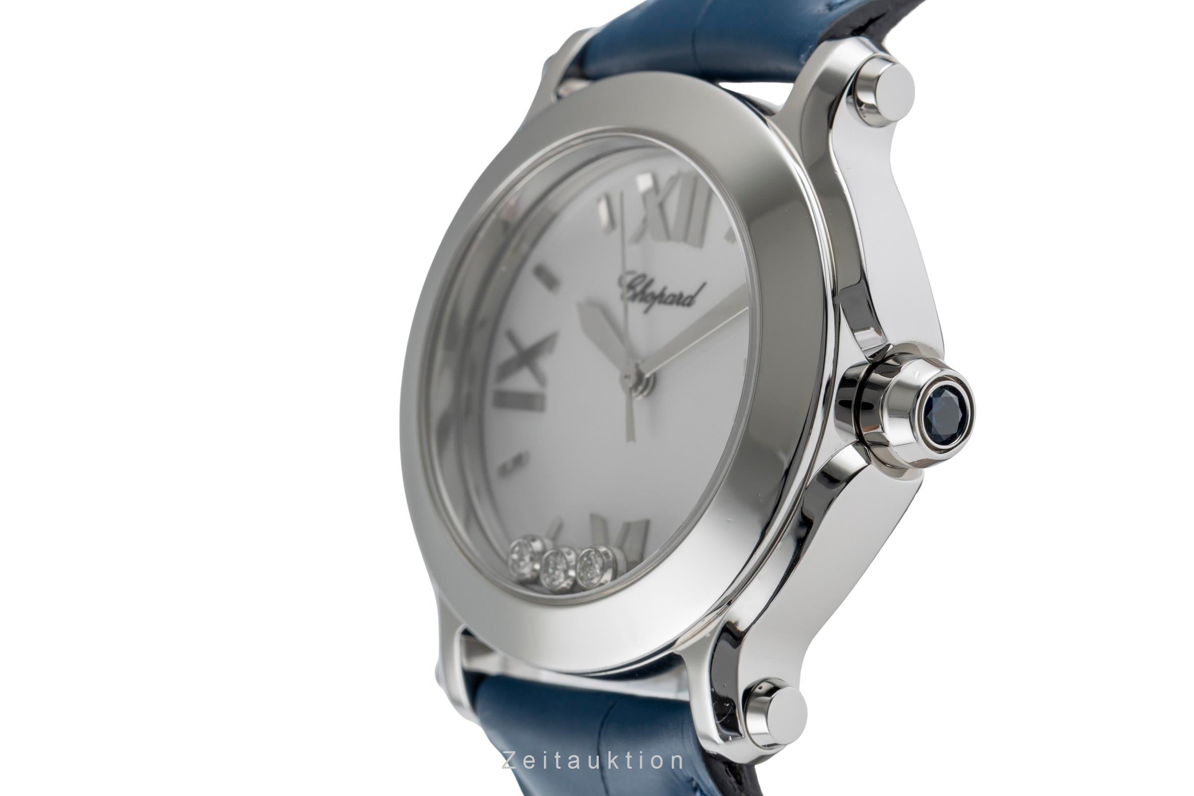 Chopard Happy Sport Edelstahl Diamonds Damenuhr Ref. 8475 [2503769]