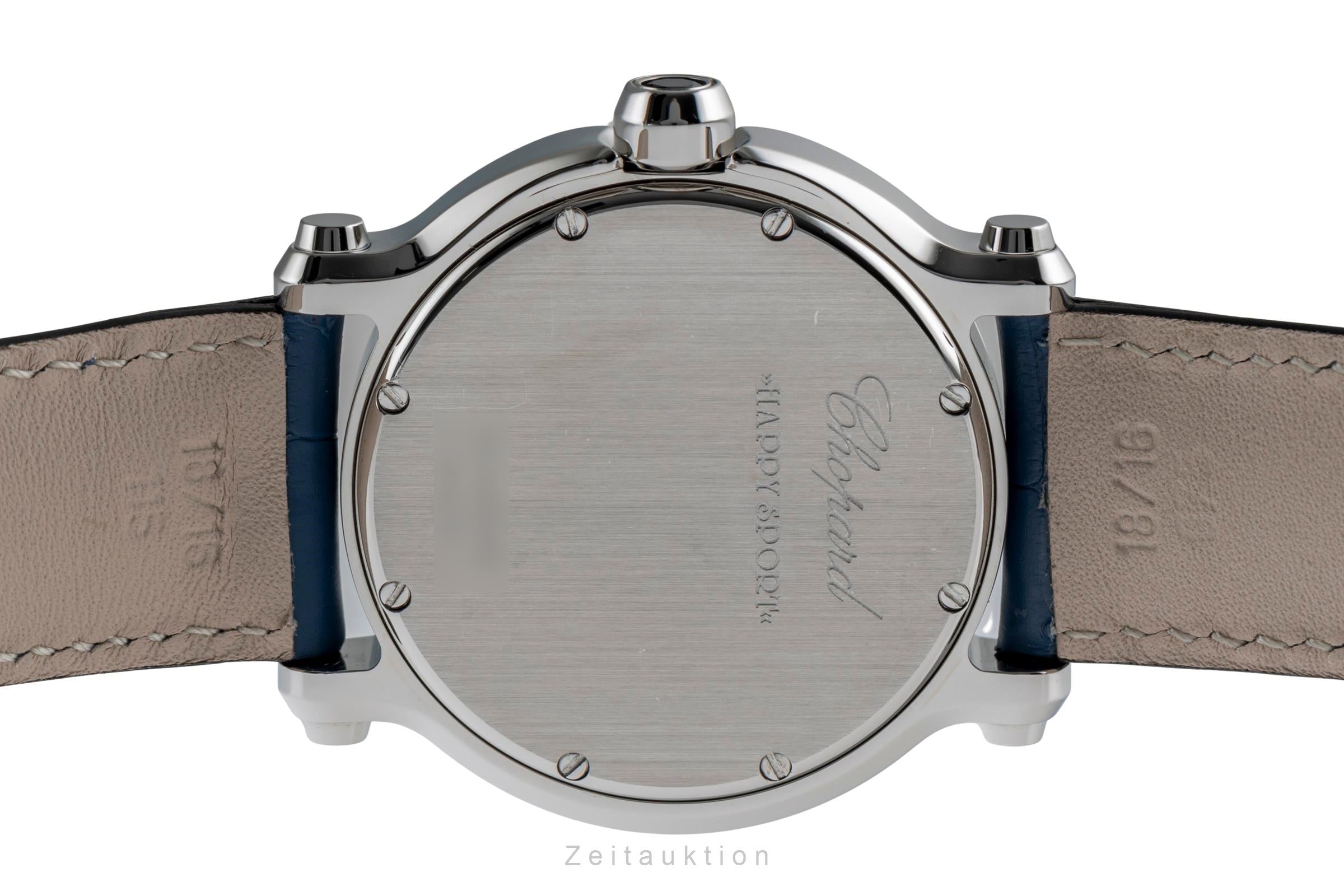 Chopard Happy Sport Edelstahl Diamonds Damenuhr Ref. 8475 [2503769]