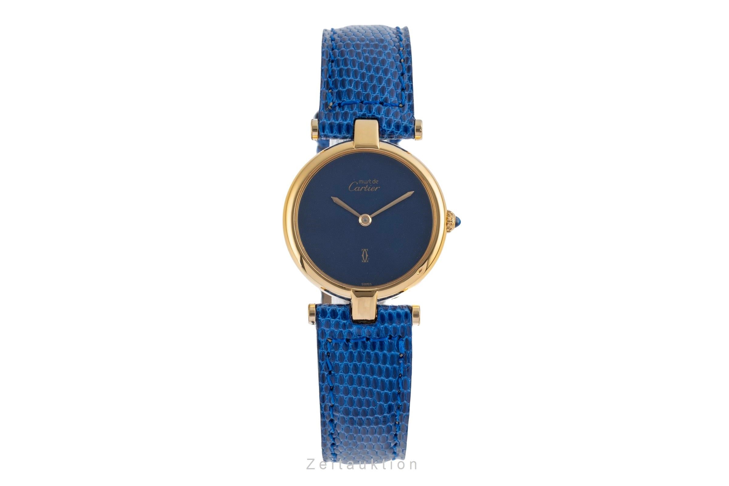 Cartier Vendome silver-gilt quartz women's watch 84977413  [2503772]