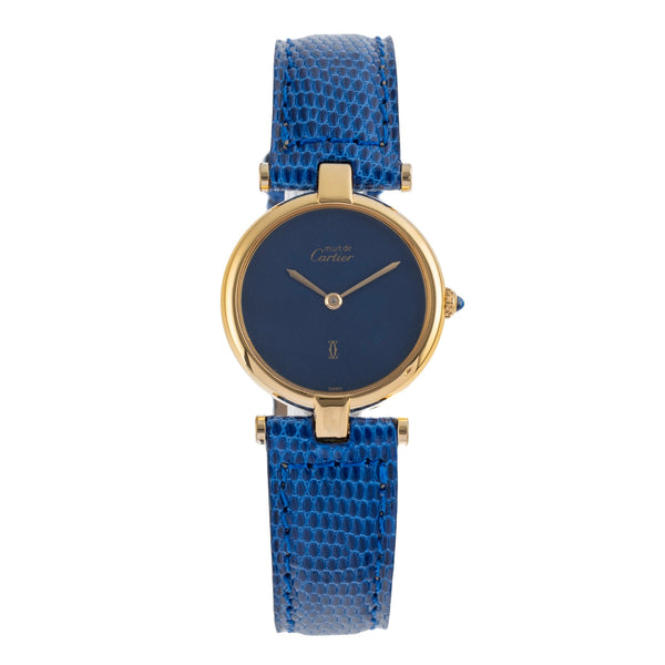 Cartier Vendome silver-gilt quartz women's watch 84977413  [2503772]