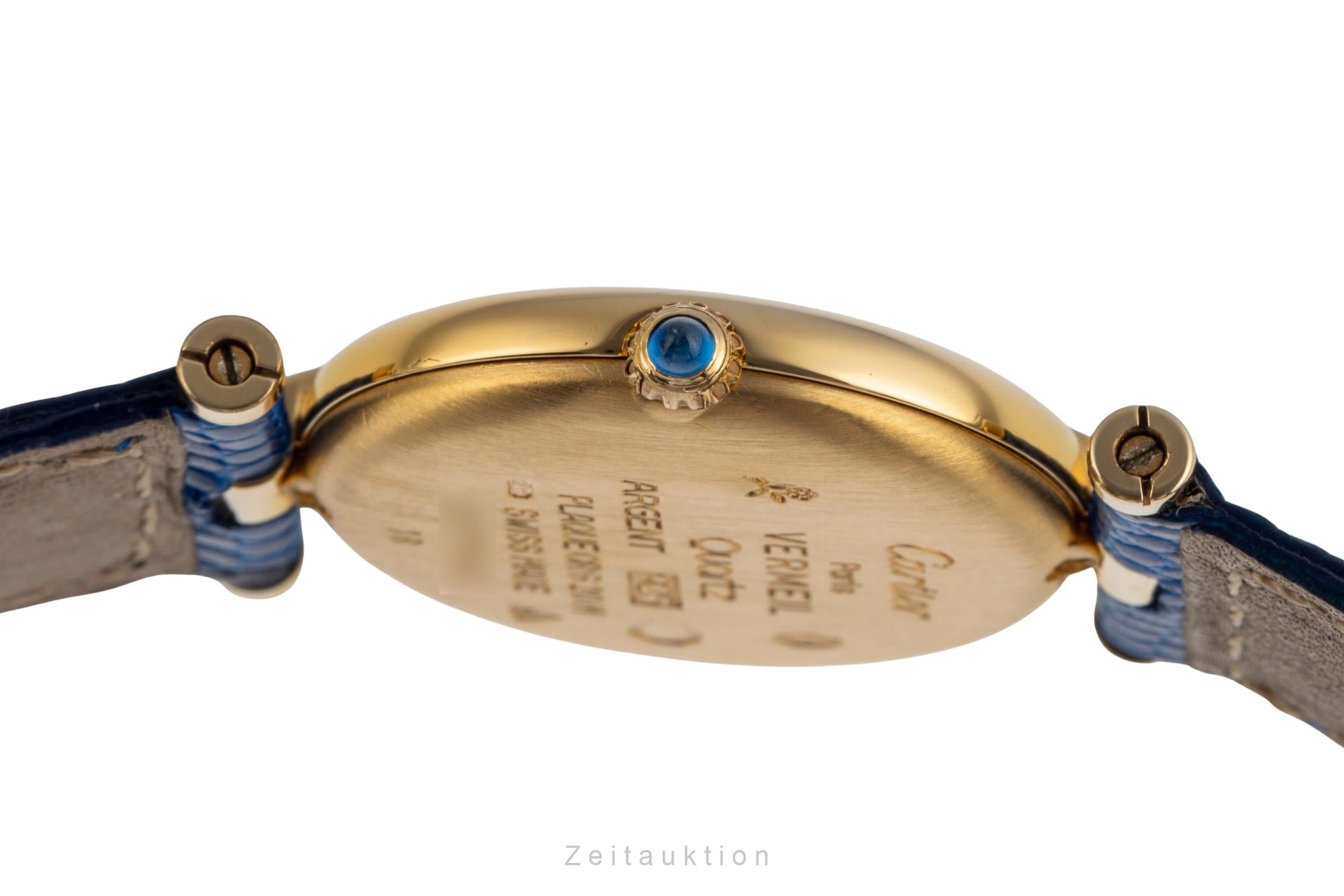 Cartier Vendome silver-gilt quartz women's watch 84977413  [2503772]