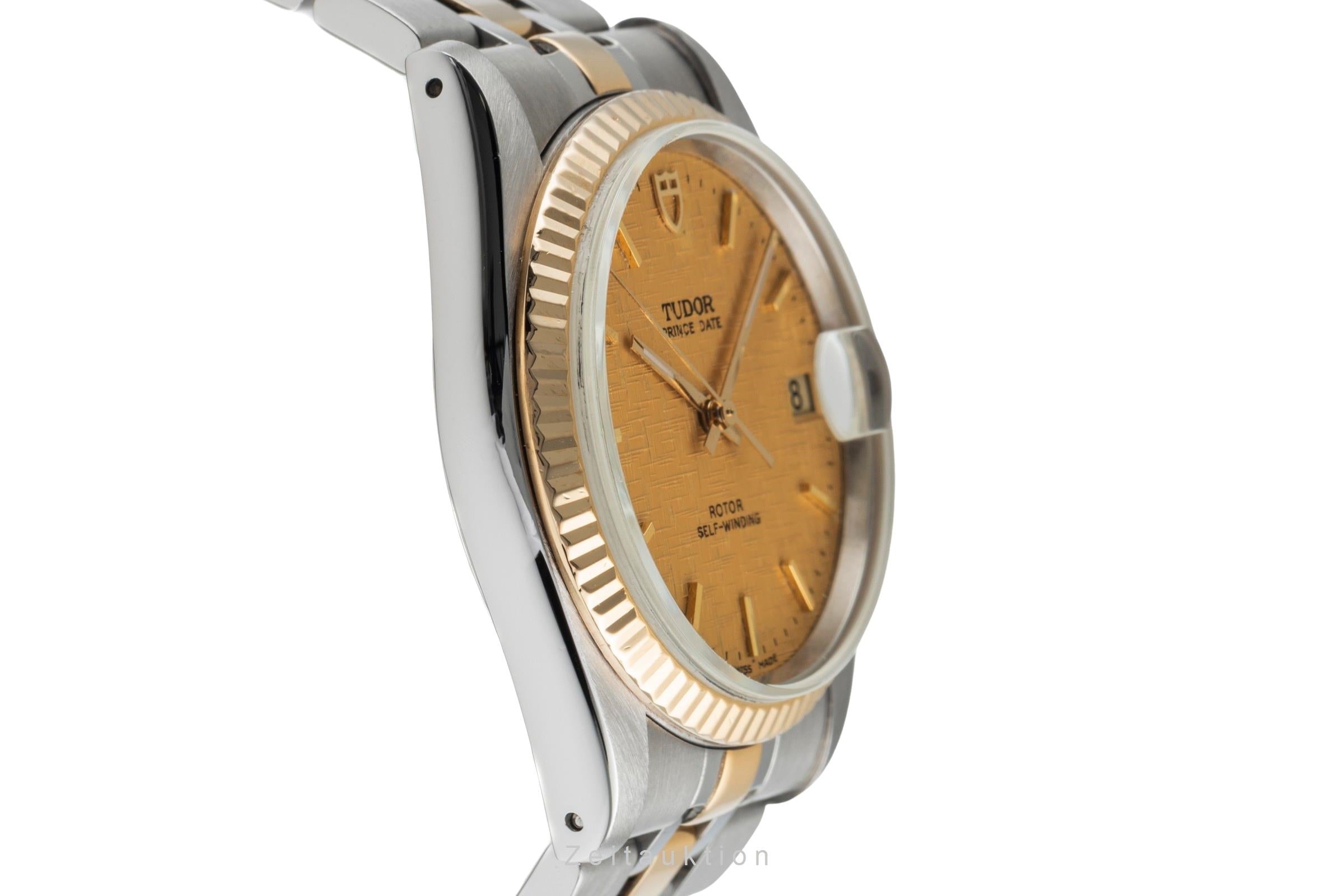 Tudor Prince Date acier / or  automatique montre pour hommes 74033  [2503774]