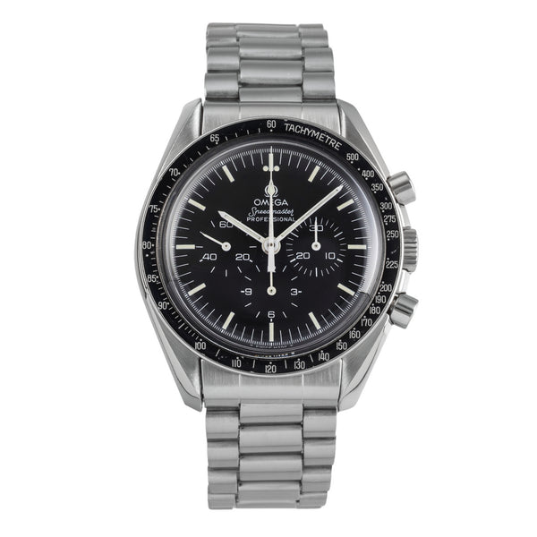 Omega Speedmaster Moonwatch chronograph steel manual winding men's watch 145.022  [2503777]