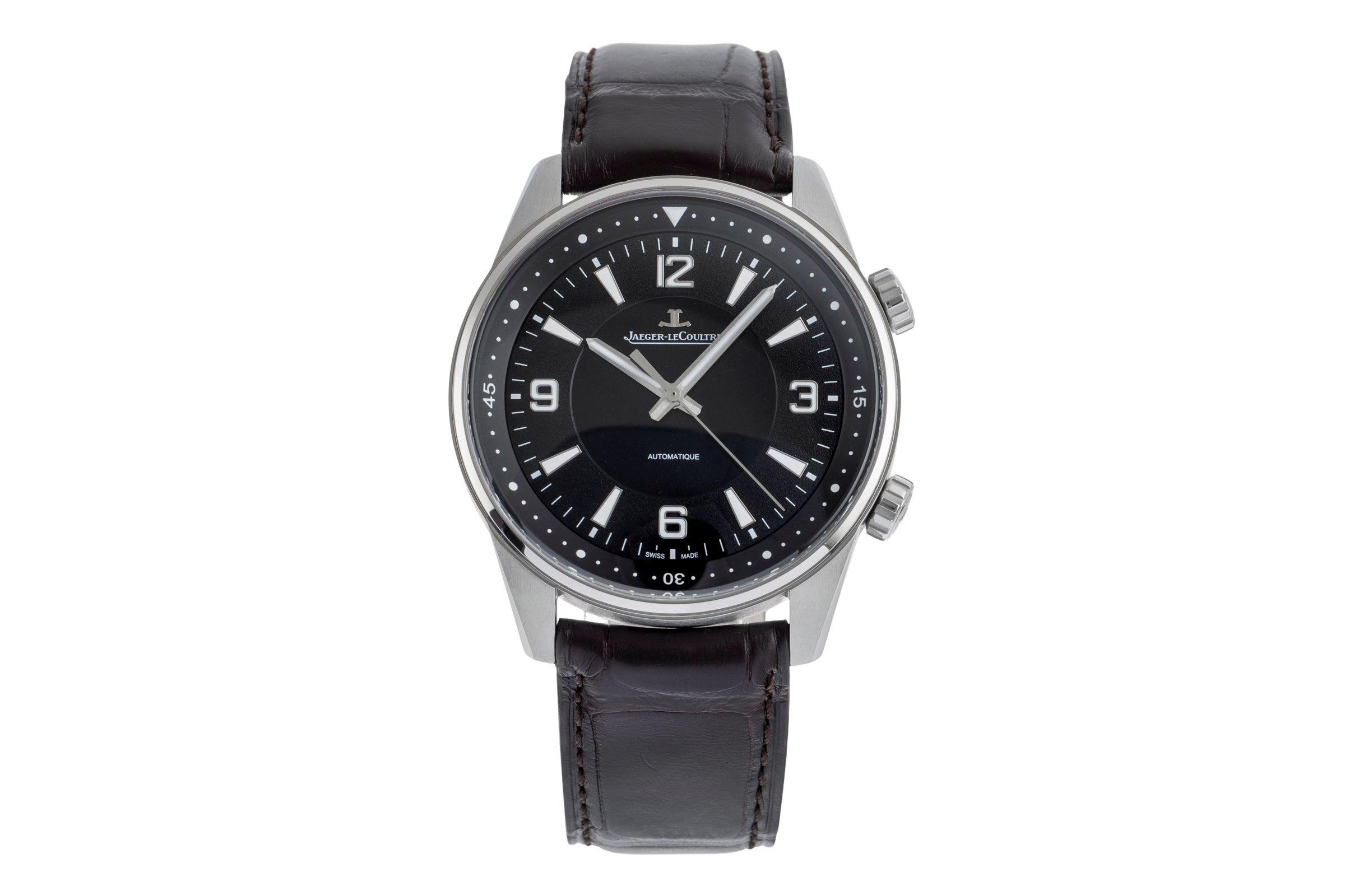 Jaeger LeCoultre Polaris acier automatique montre pour hommes Q9008471 , 841.8.37. S LP: 10800EUR  [2503781]