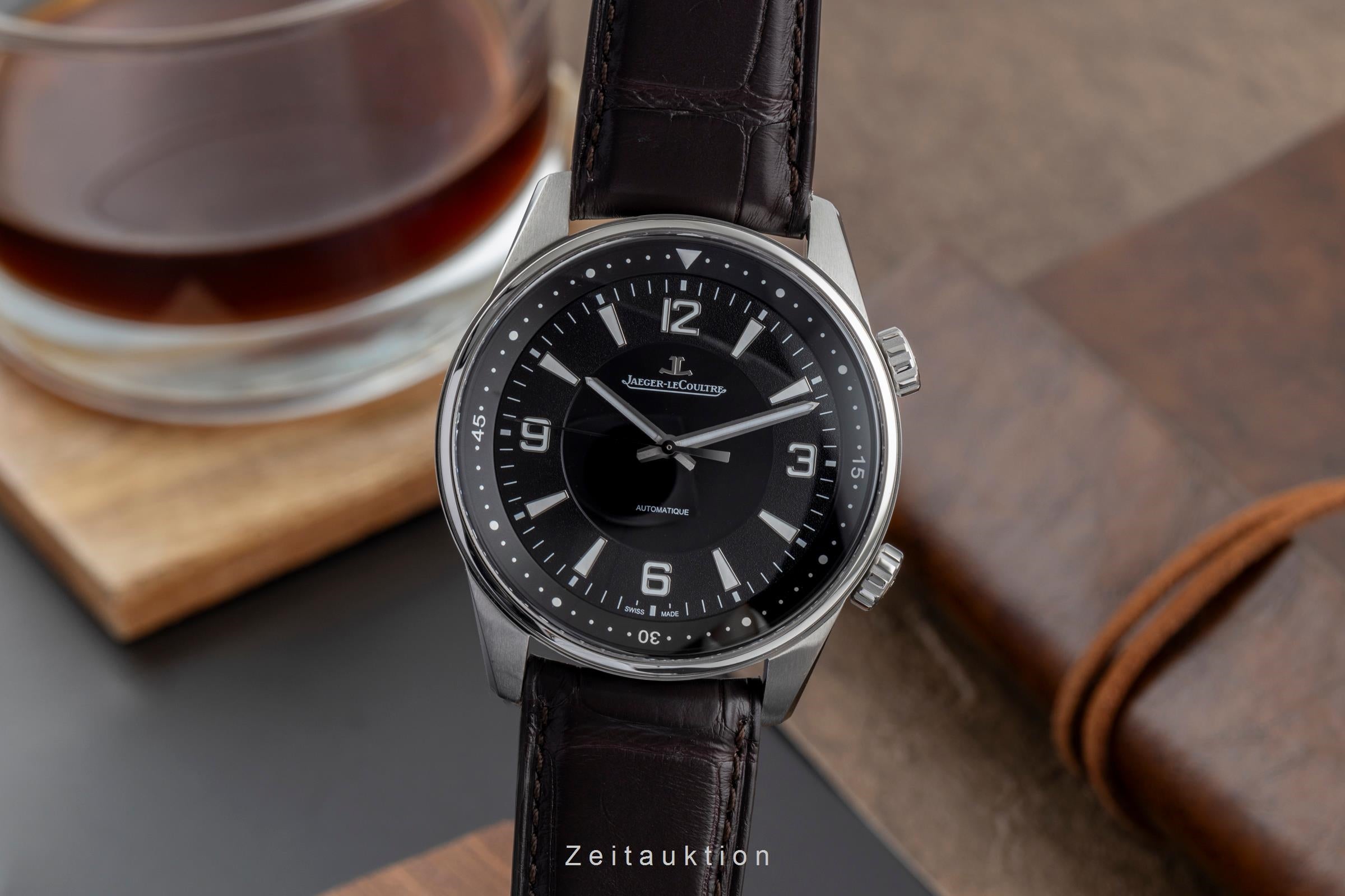 Jaeger LeCoultre Polaris acier automatique montre pour hommes Q9008471 , 841.8.37. S LP: 10800EUR  [2503781]