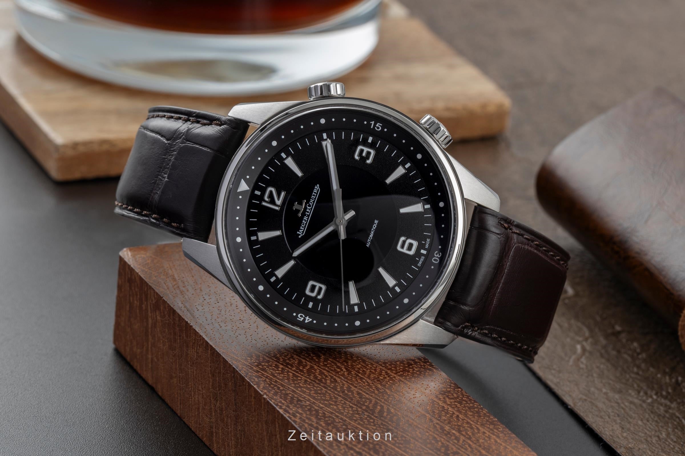 Jaeger LeCoultre Polaris acier automatique montre pour hommes Q9008471 , 841.8.37. S LP: 10800EUR  [2503781]