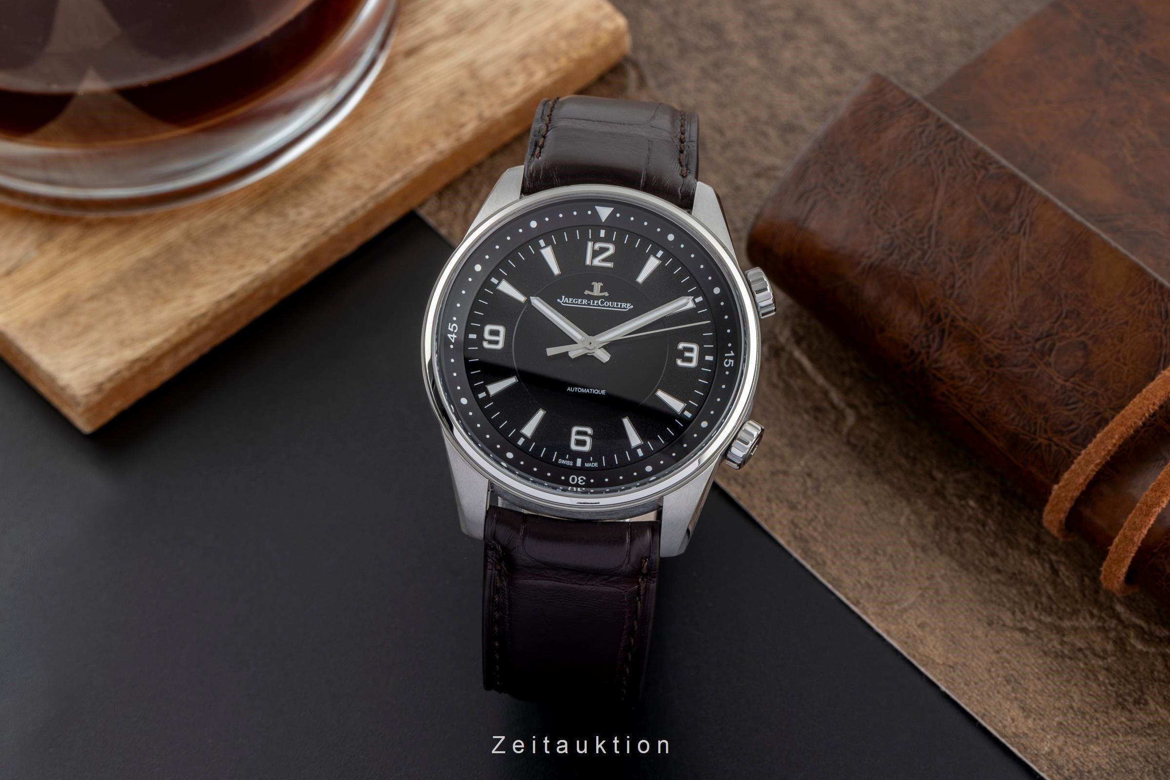 Jaeger LeCoultre Polaris acier automatique montre pour hommes Q9008471 , 841.8.37. S LP: 10800EUR  [2503781]