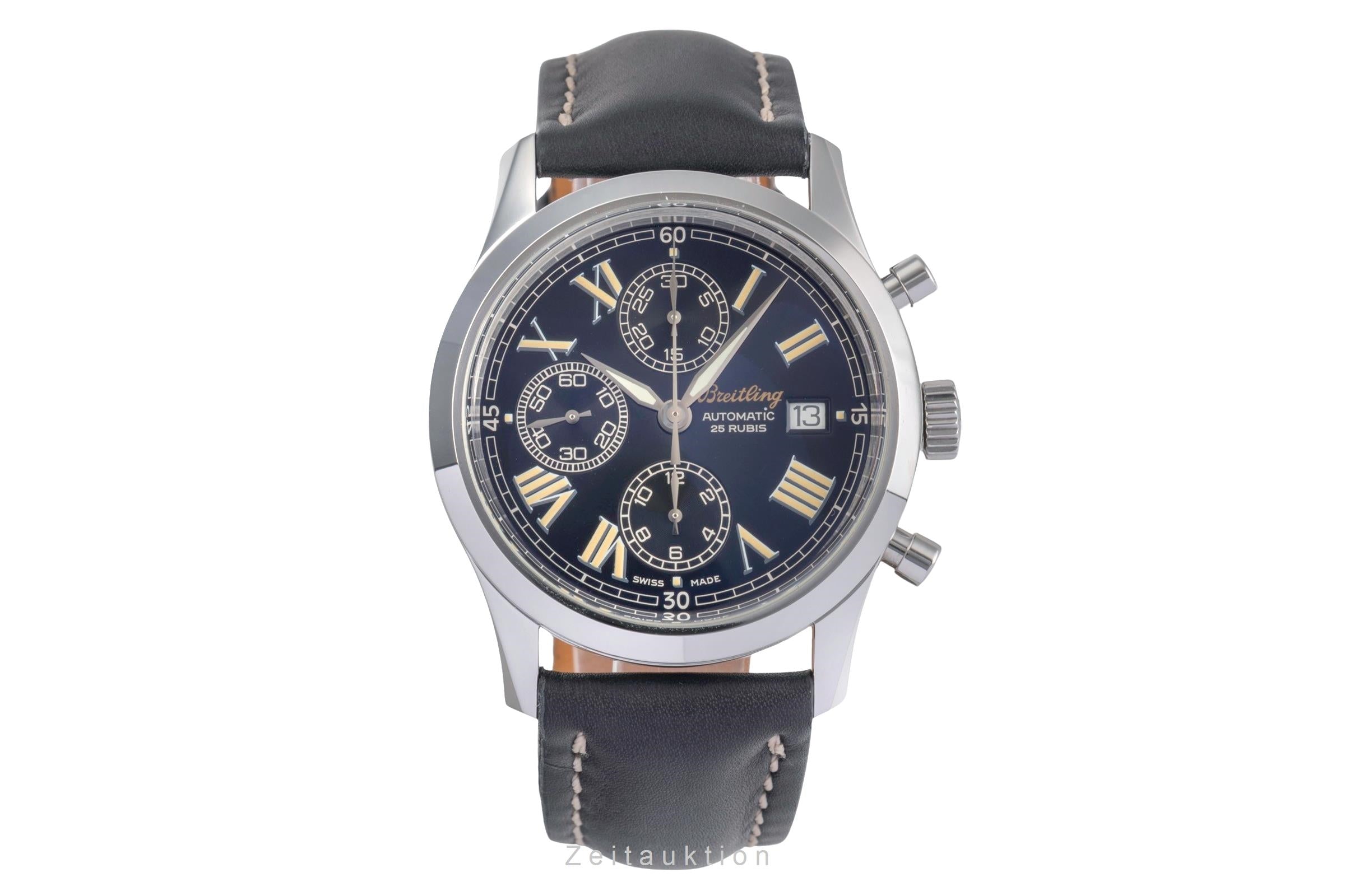 Breitling Grand Premier chronograph steel automatic men's watch A13024.1  [2503782]