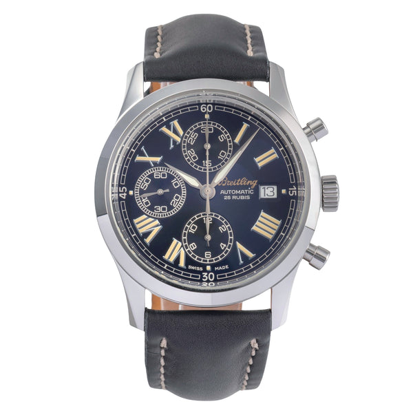 Breitling Grand Premier chronograph steel automatic men's watch A13024.1  [2503782]