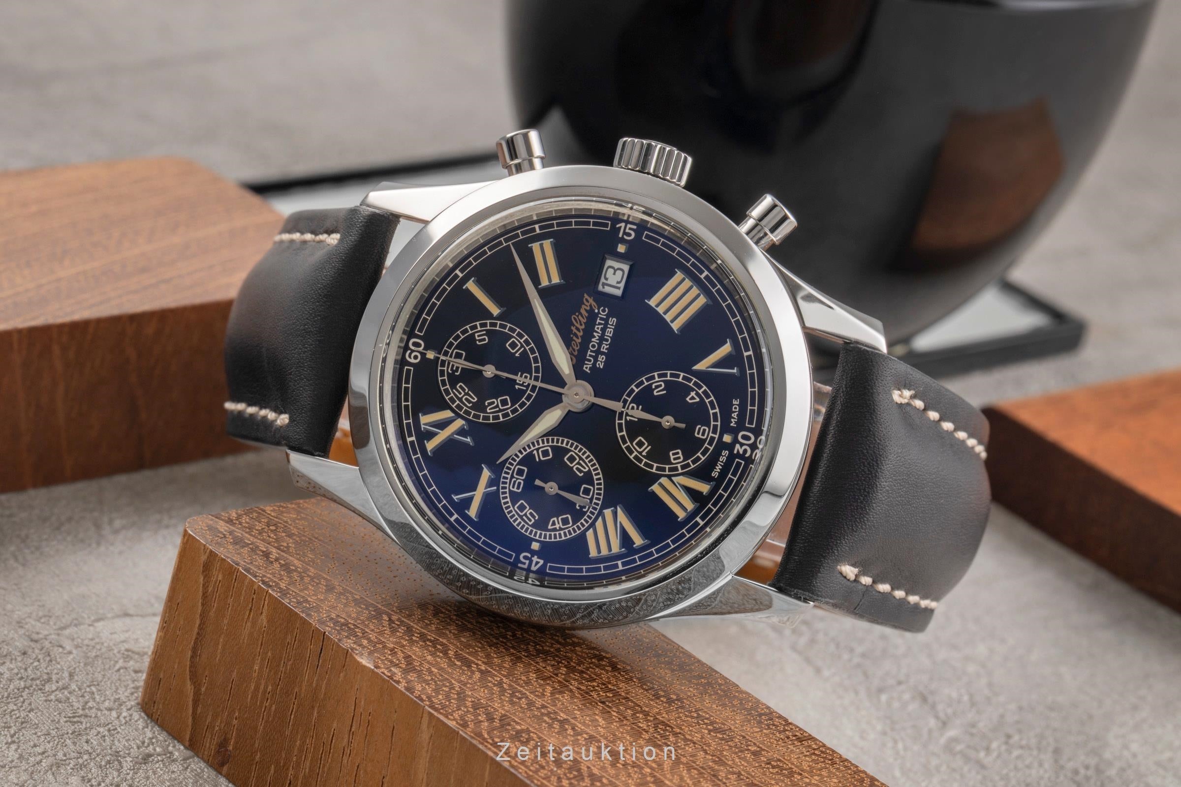 Breitling Grand Premier chronograph steel automatic men's watch A13024.1  [2503782]