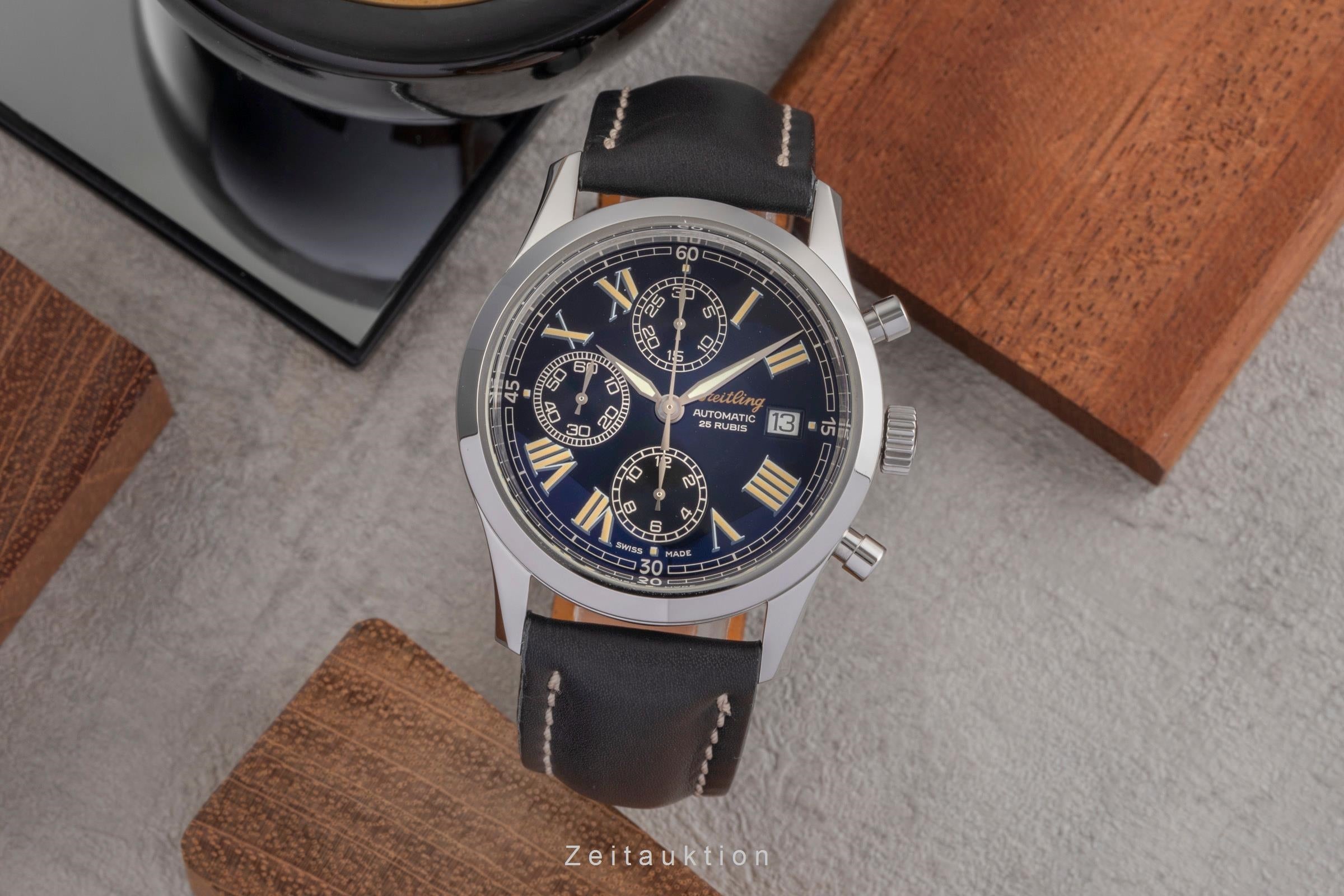 Breitling Grand Premier chronograph steel automatic men's watch A13024.1  [2503782]