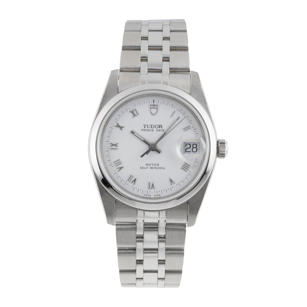 Tudor Prince Date acier automatique montre pour hommes 74000N  [2503783]