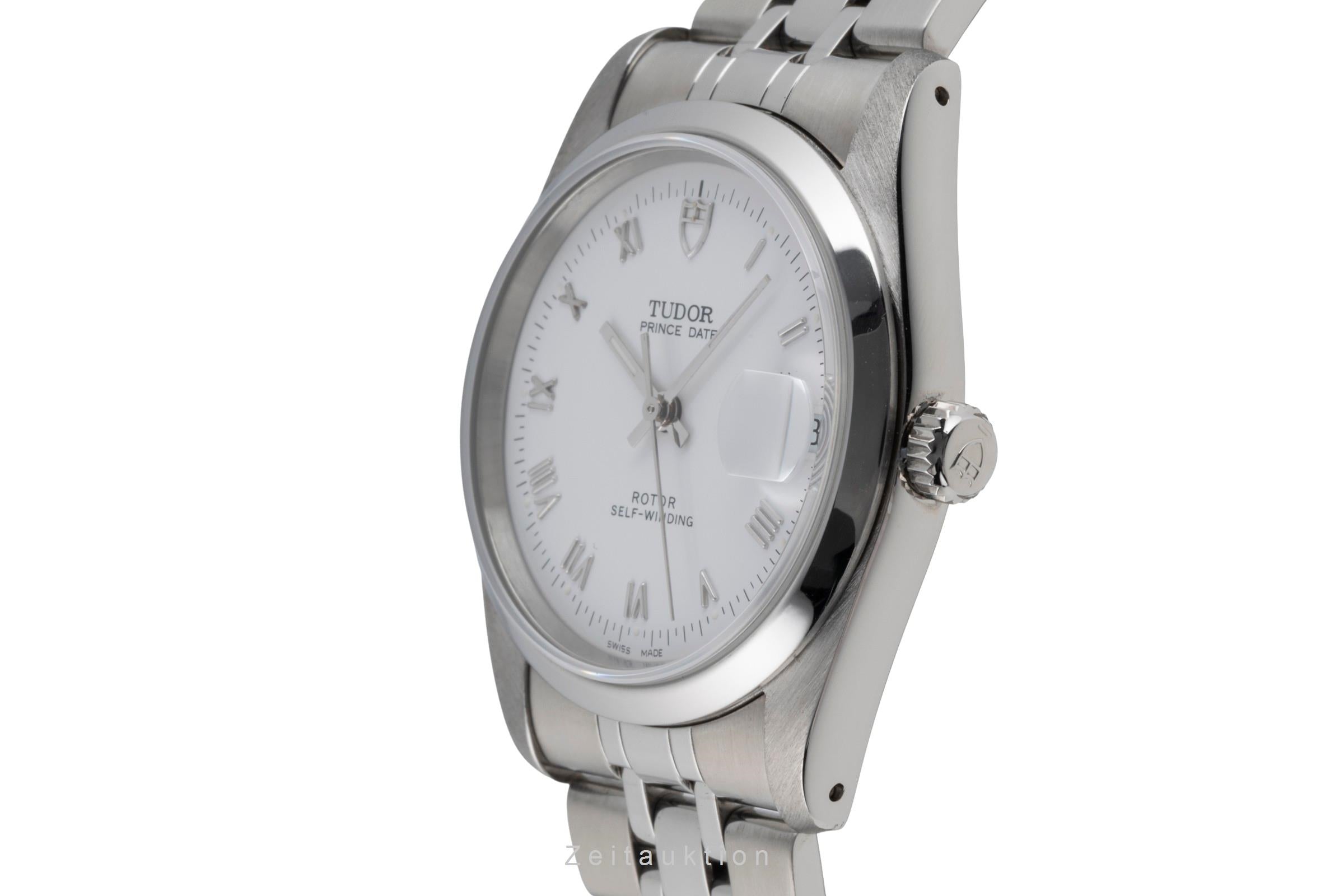 Tudor Prince Date acier automatique montre pour hommes 74000N  [2503783]