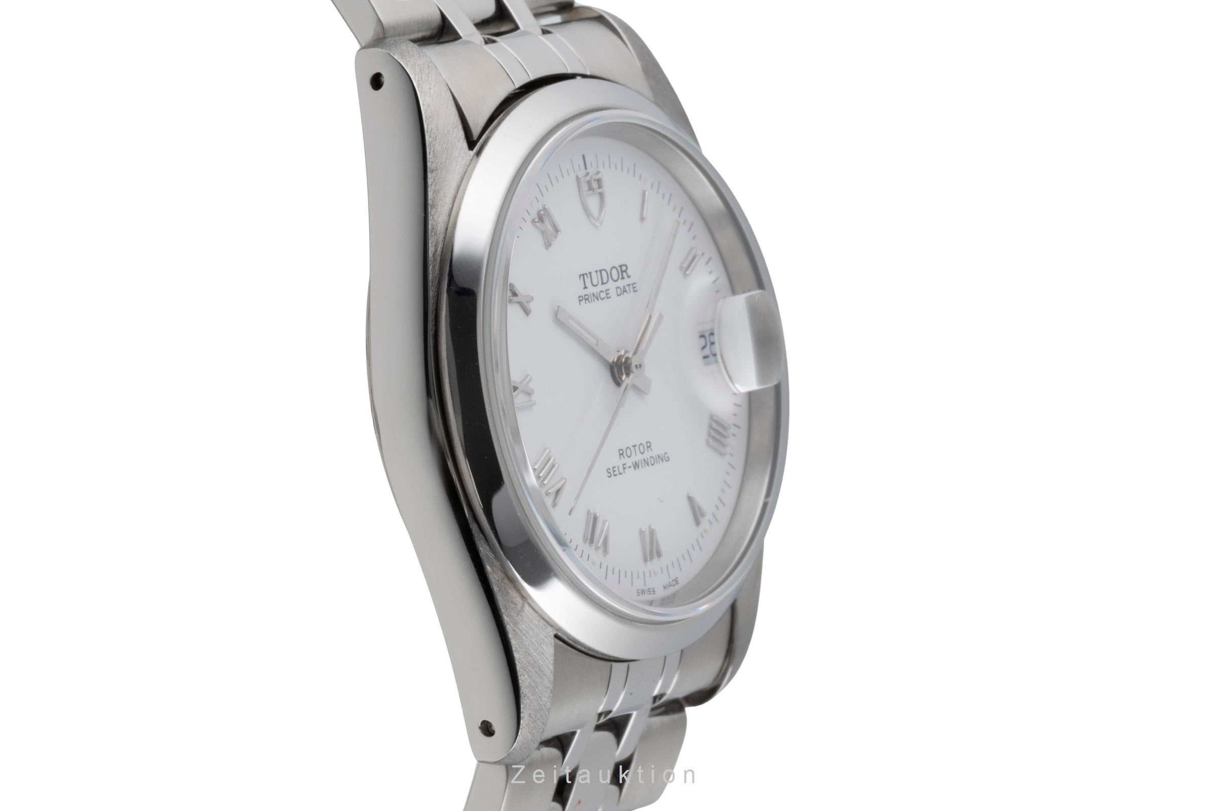 Tudor Prince Date acier automatique montre pour hommes 74000N  [2503783]