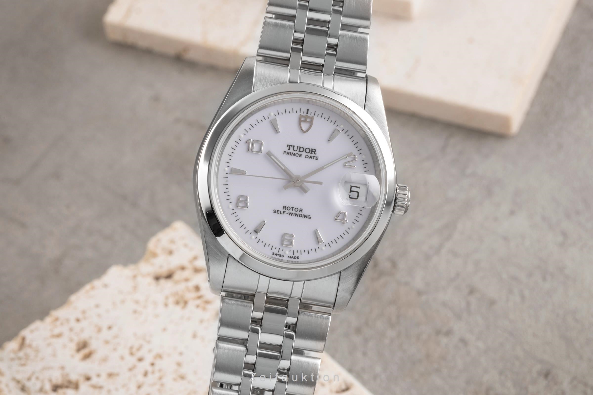 Tudor Prince Date Automatik Stahl Automatik Herrenuhr Ref. 74000N [2503784]