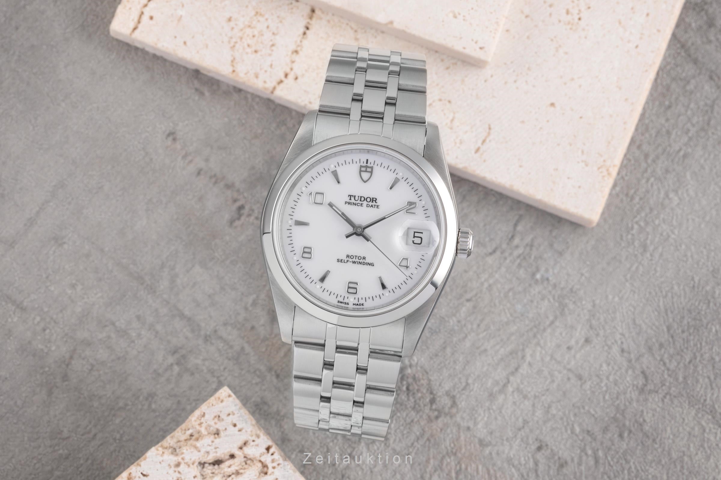 Tudor Prince Date Automatik Stahl Automatik Herrenuhr Ref. 74000N [2503784]