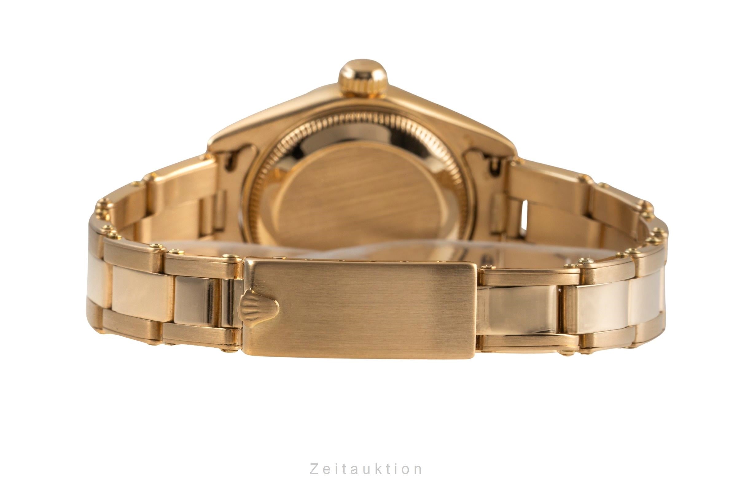 Rolex Lady Datejust oro 18 ct automatismo orologio da donna 69178  [2503785]