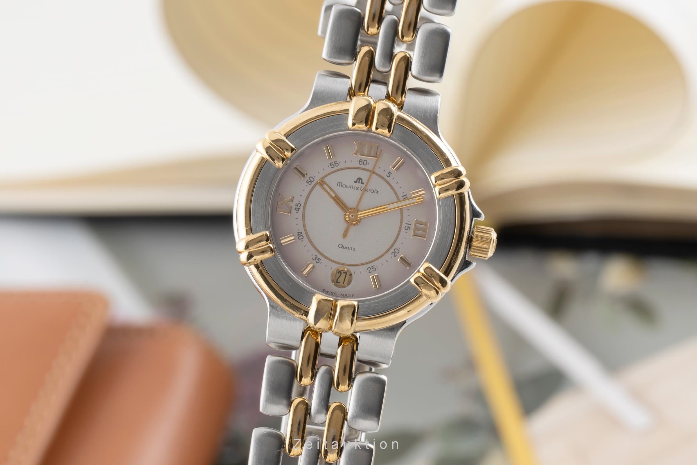 Maurice Lacroix gilt steel quartz 75326 2503786 - Main Image