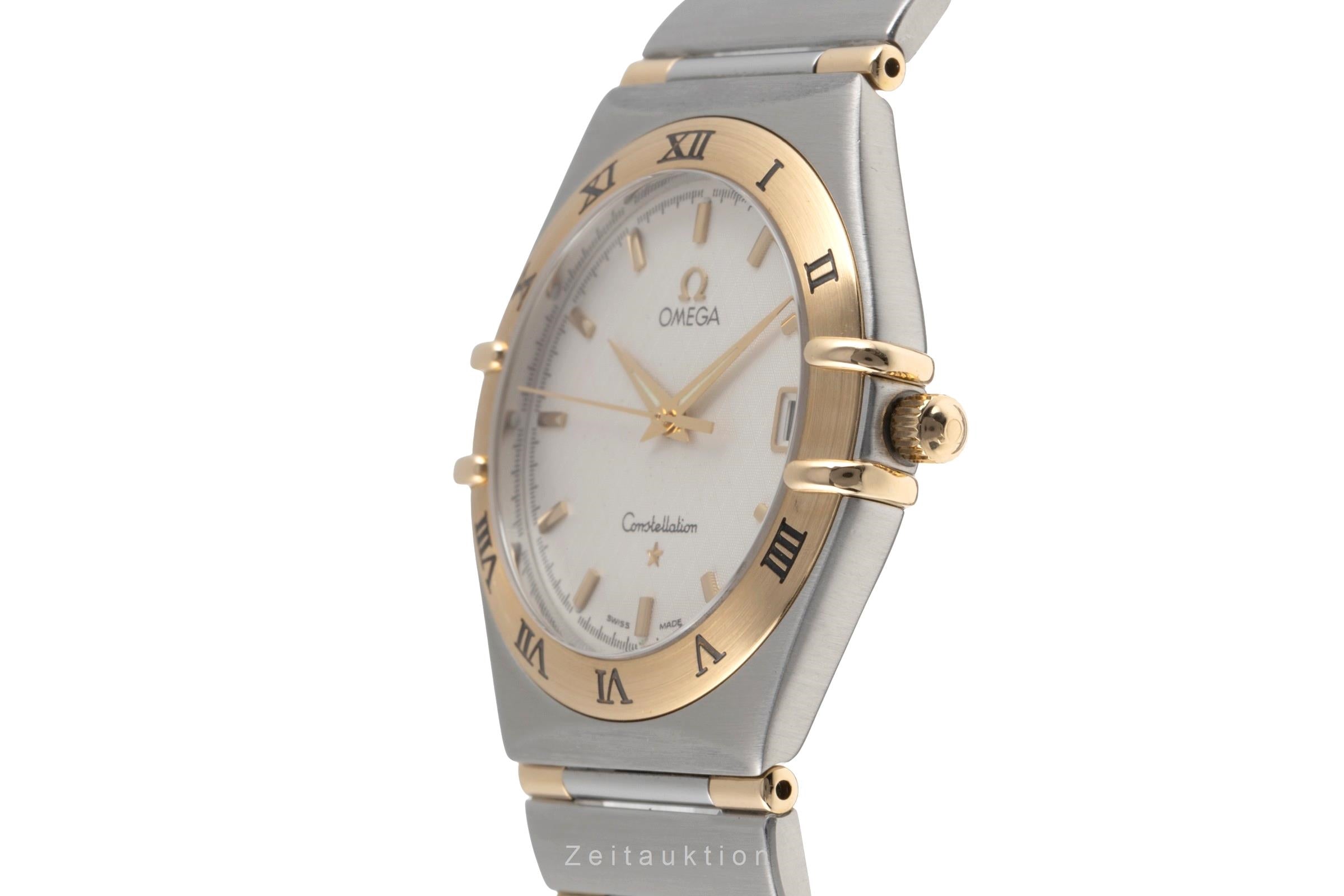 Omega Constellation acciaio / oro quarzo orologio da uomo 1312.30.00  [2503790]