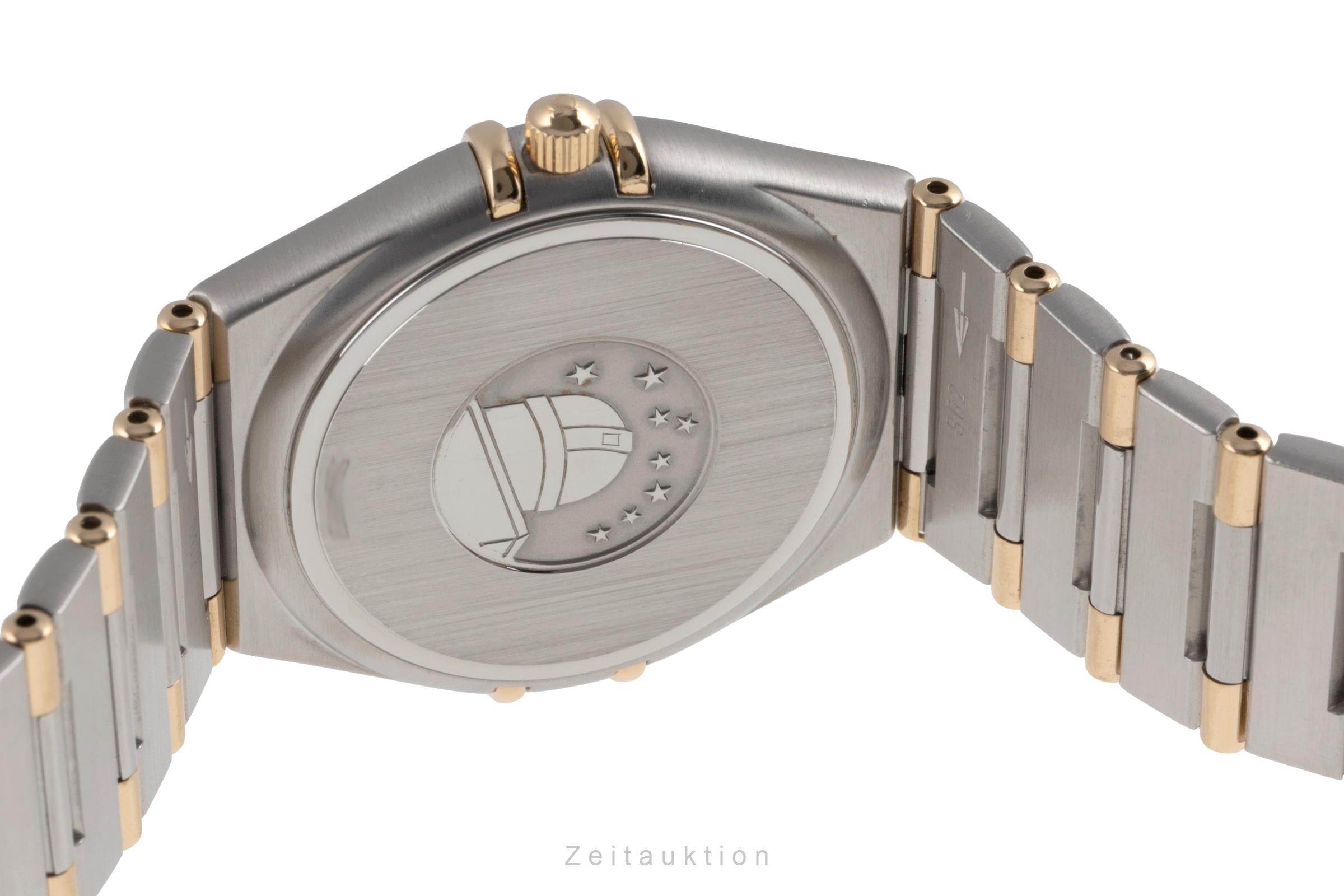 Omega Constellation acciaio / oro quarzo orologio da uomo 1312.30.00  [2503790]