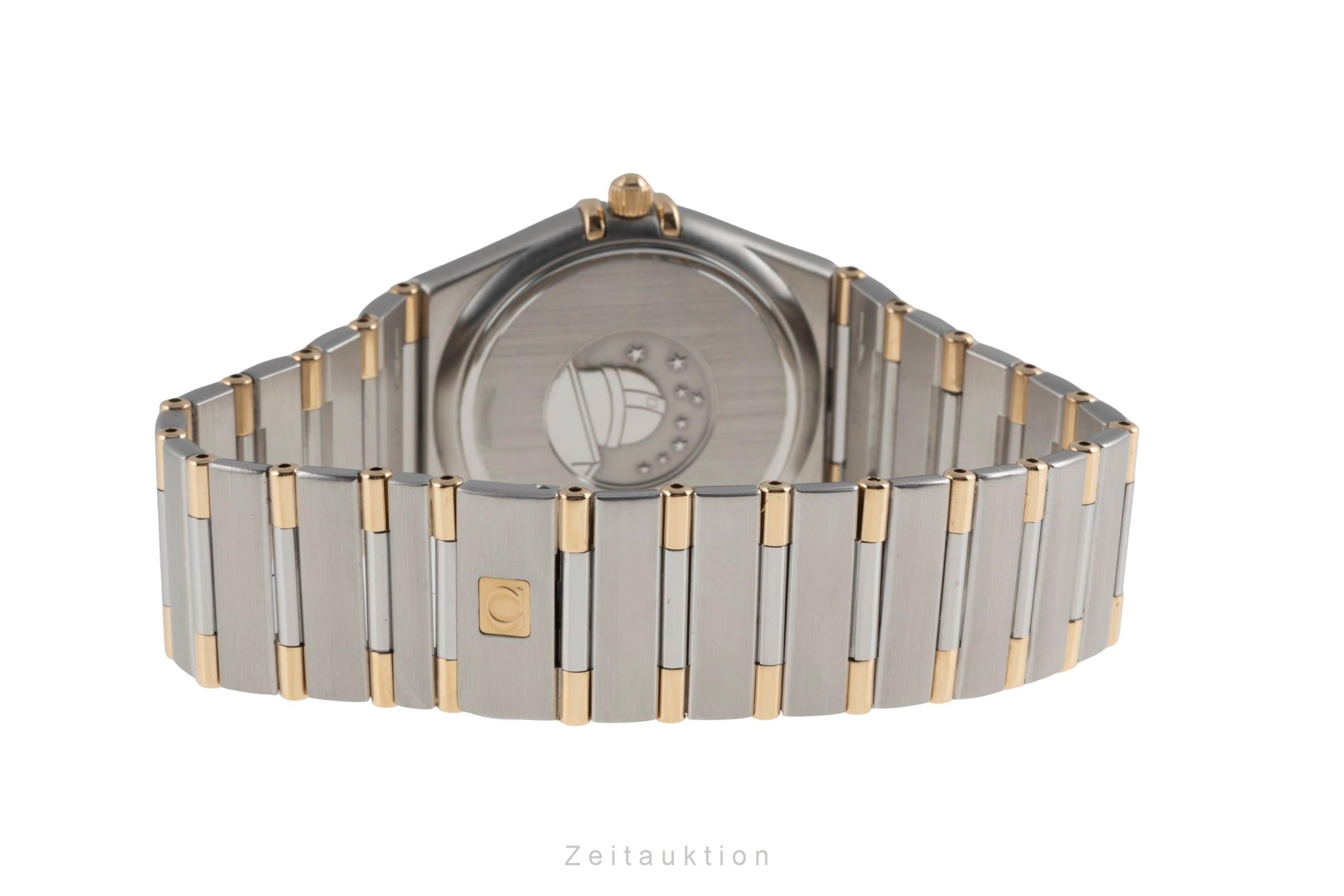 Omega Constellation acciaio / oro quarzo orologio da uomo 1312.30.00  [2503790]