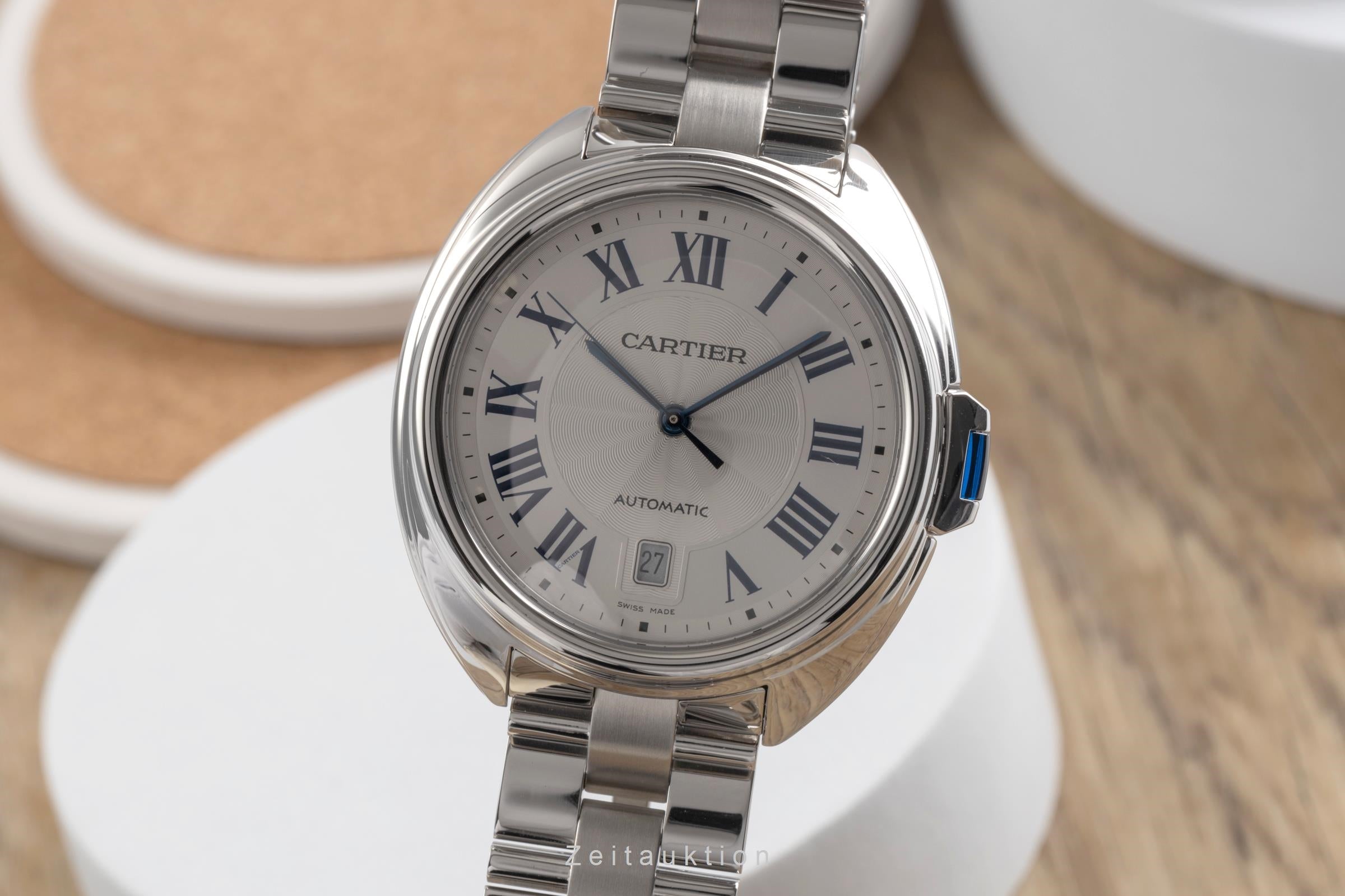 Cartier Cle steel automatic men's watch WSCL0007  [2503797]