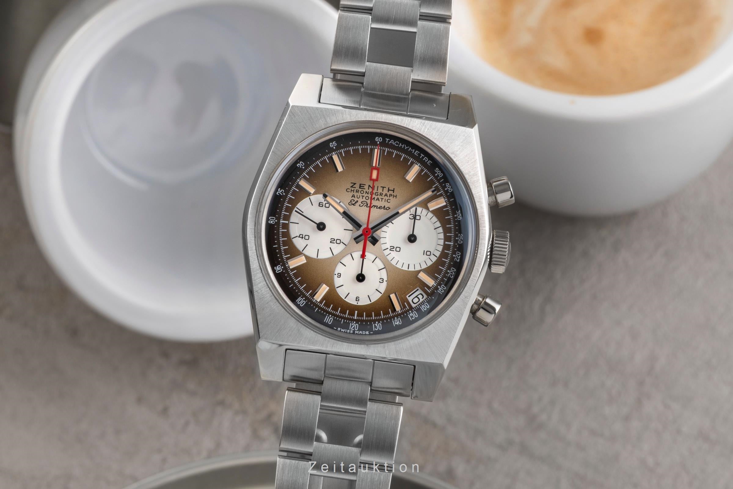 Zenith Chronomaster chronograph steel automatic Kal. 400 Ref. 03