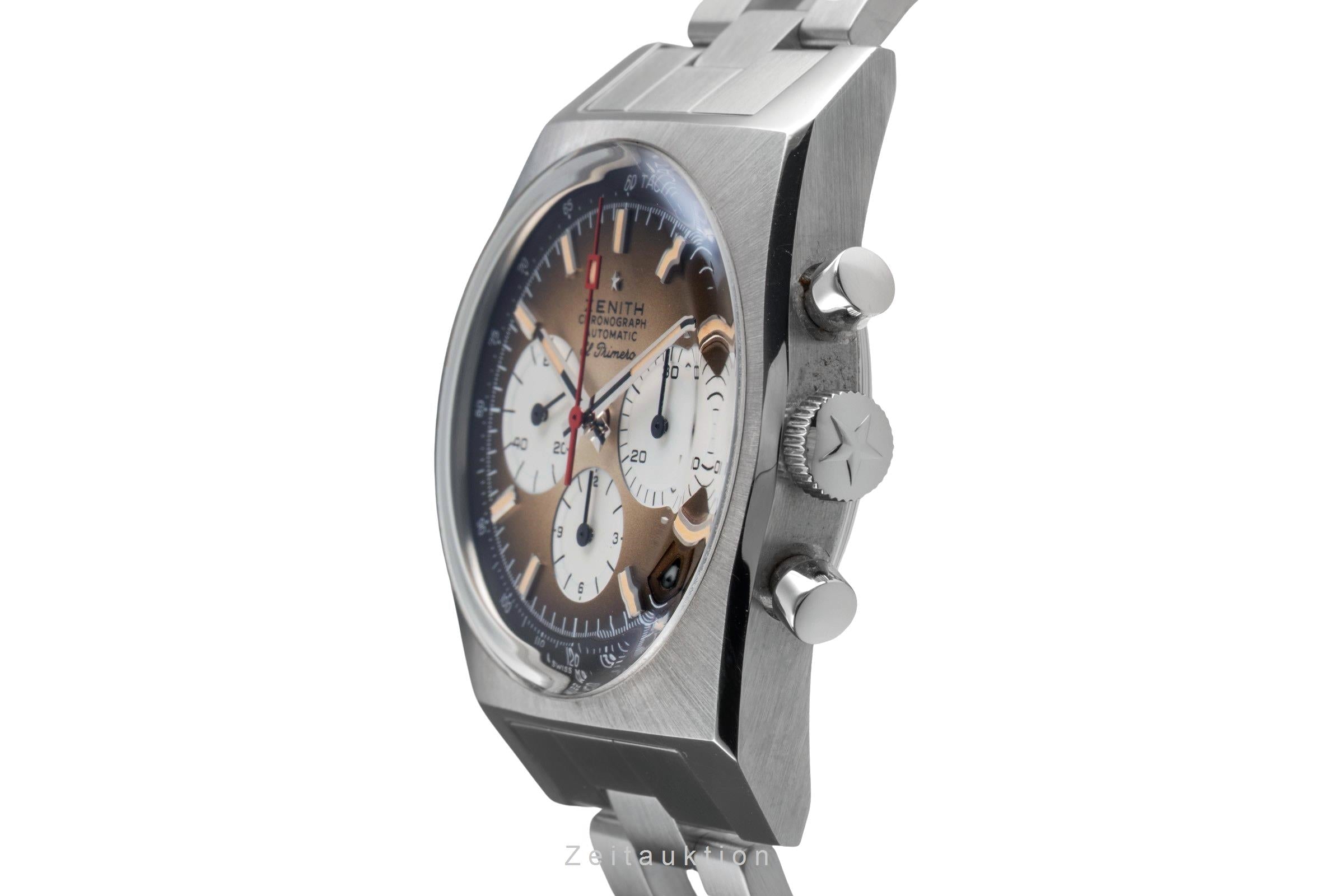 Zenith Chronomaster chronograph steel automatic Kal. 400 Ref. 03