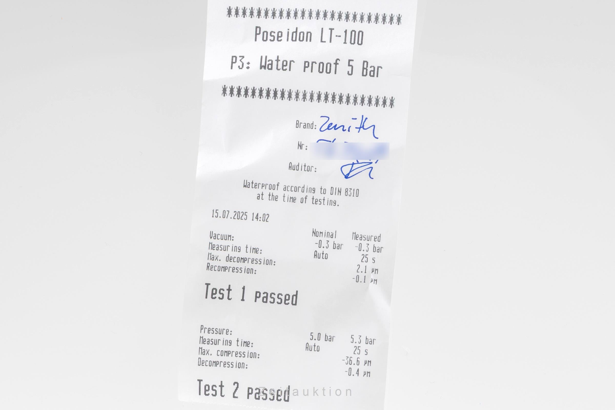 Zenith Chronomaster chronographe acier automatique montre pour hommes 03.A384.400/385.M385 LP: 9800EUR  [2503798]